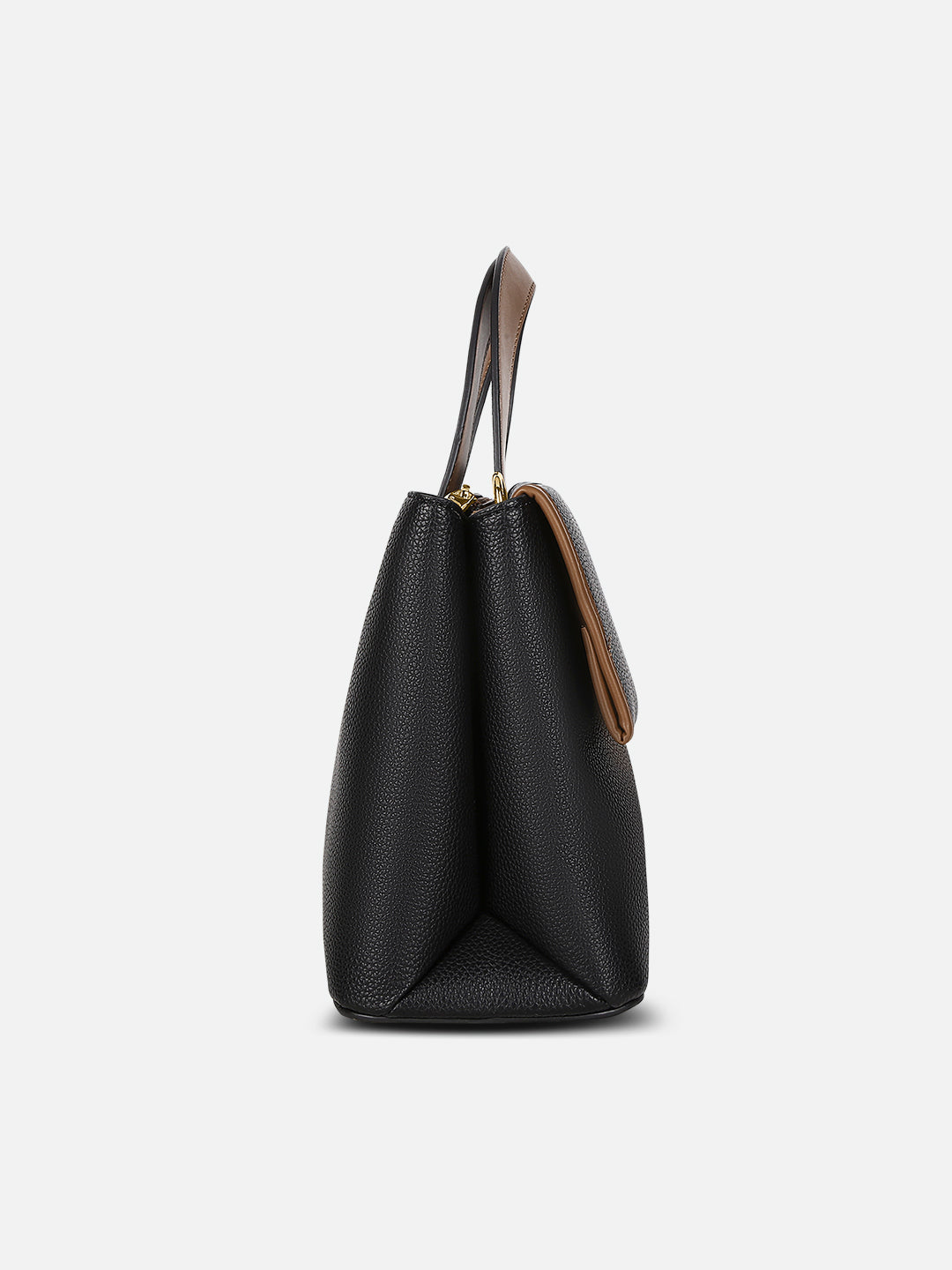 Nevada Flap Satchel Bag Black