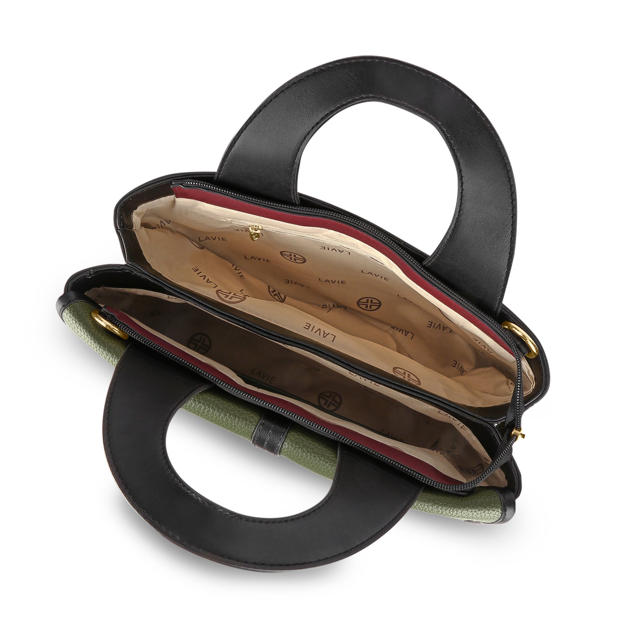 Nevada Flap Satchel Bag Olive