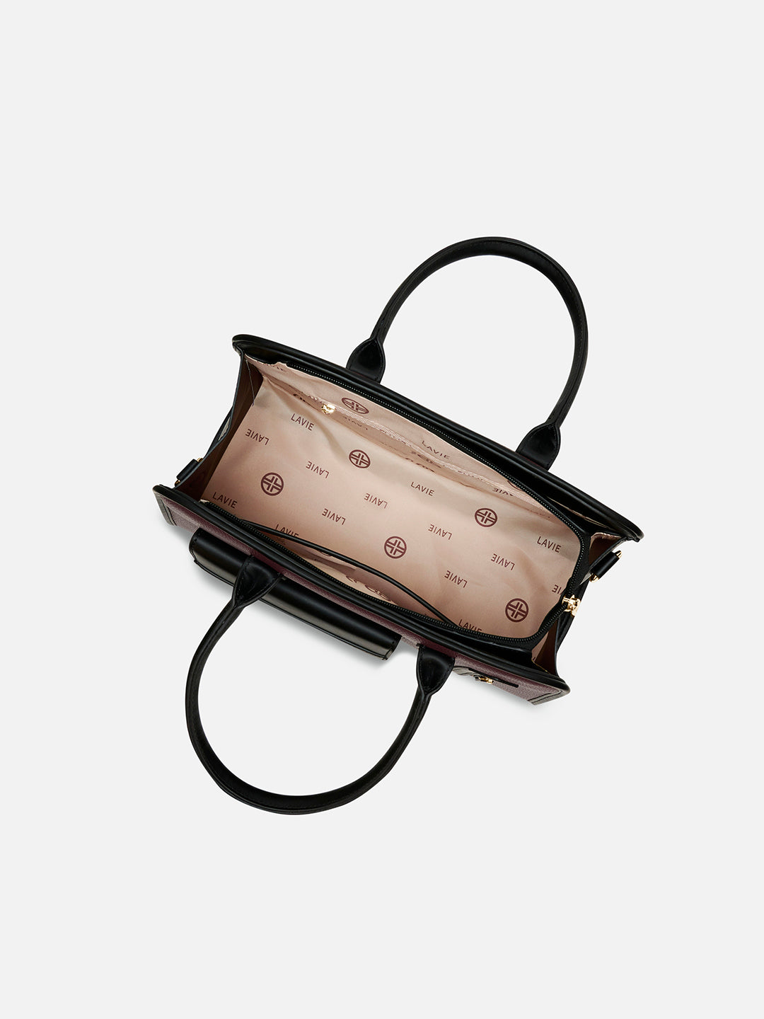 Tennisa Pocket Satchel Bag Maroon