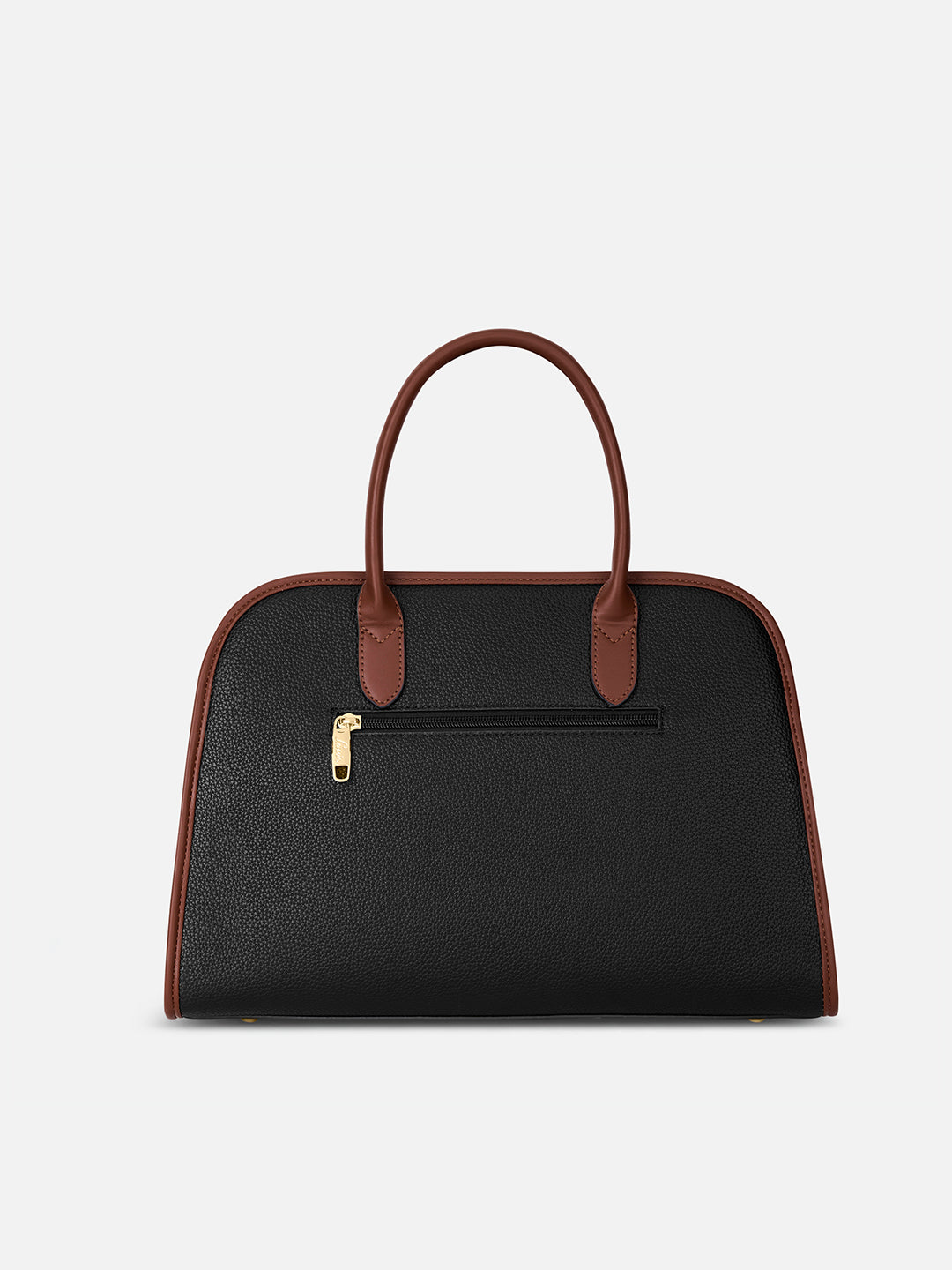 Tennisa Pocket Satchel Bag Black