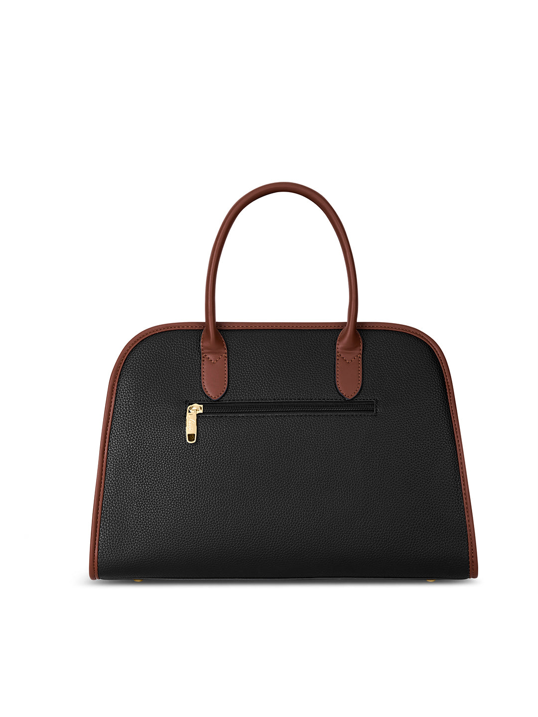 Tennisa Pocket Satchel Bag Black