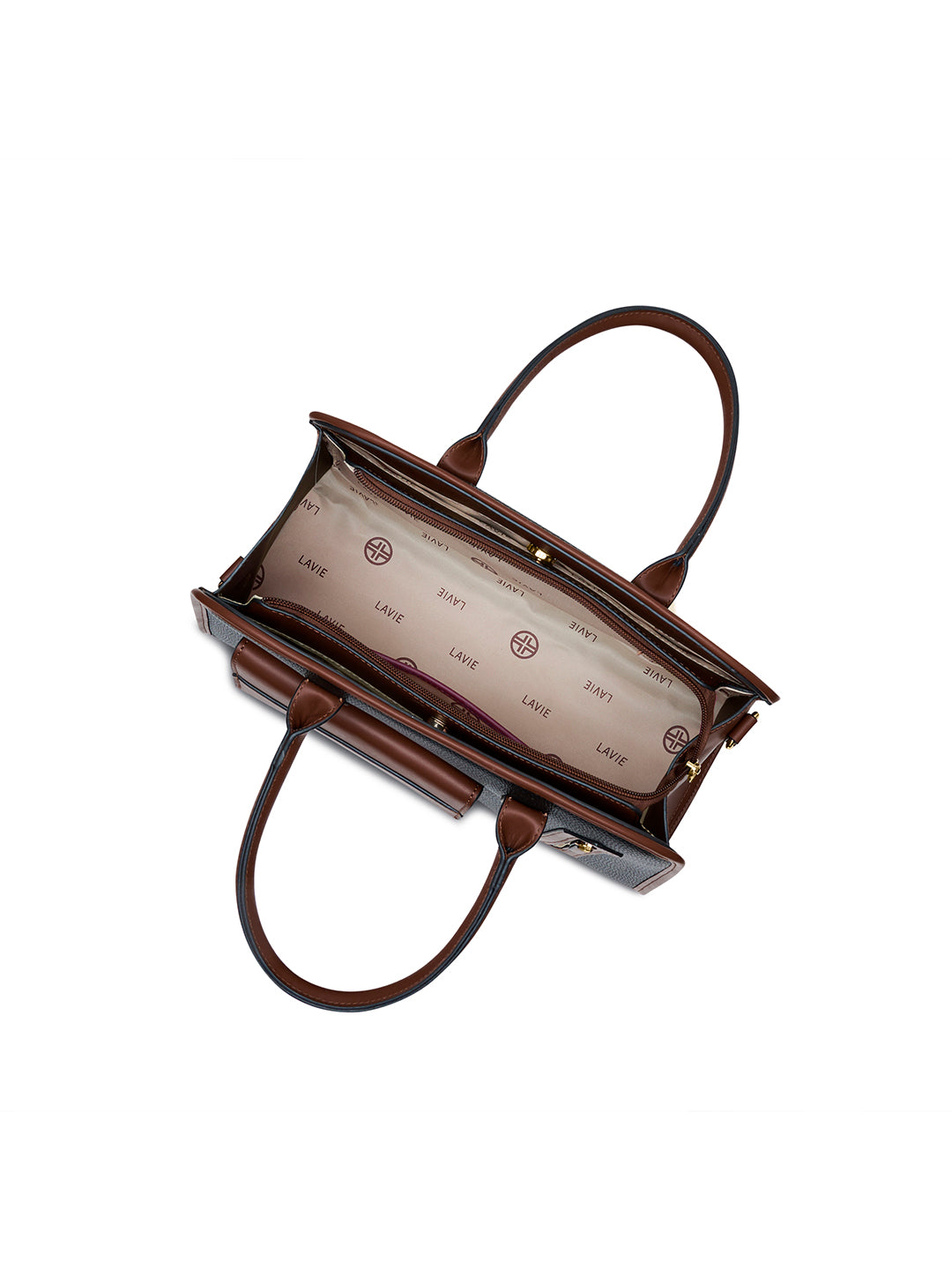 Tennisa Pocket Satchel Bag Black