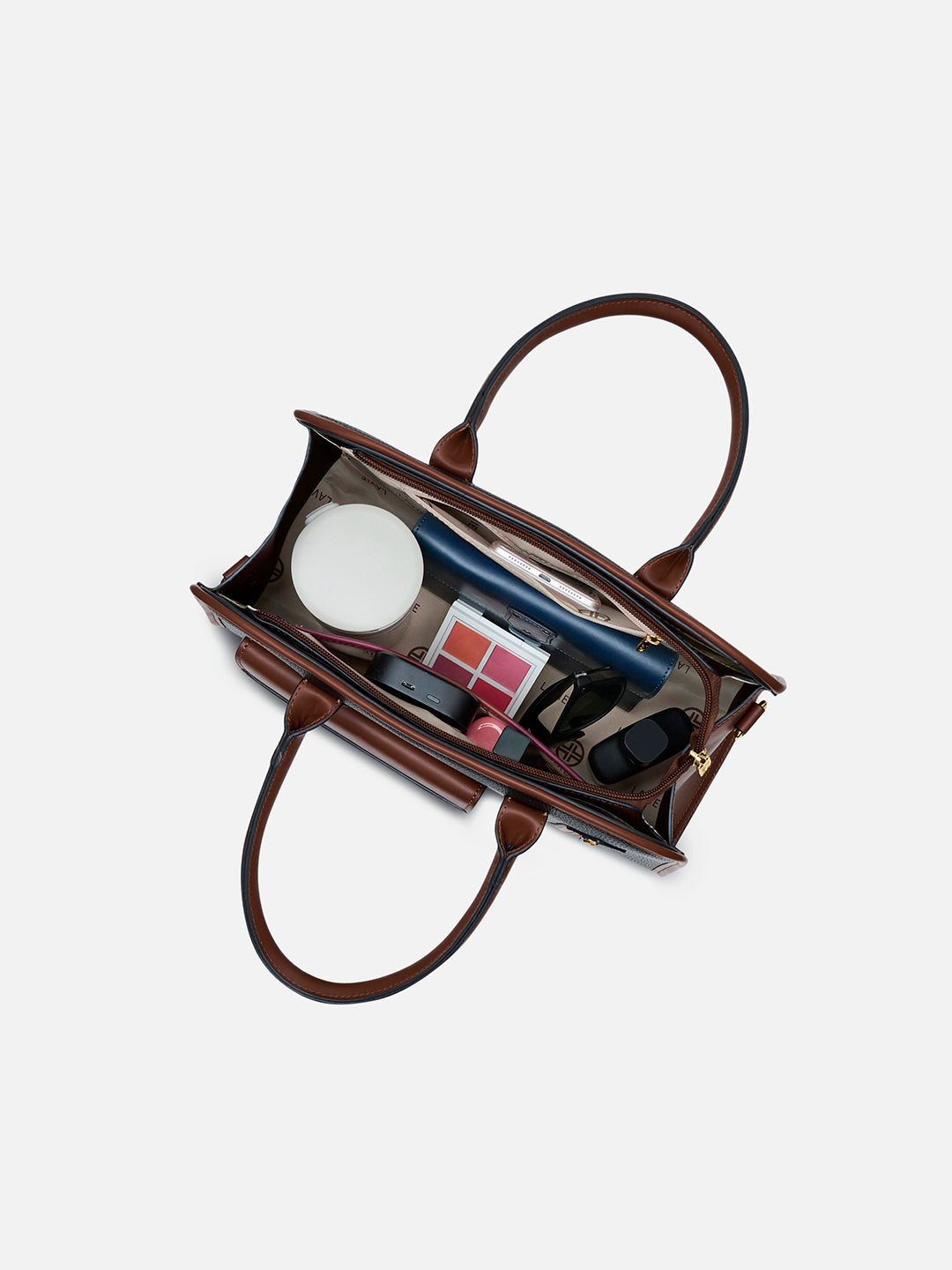 Tennisa Pocket Satchel Bag Black