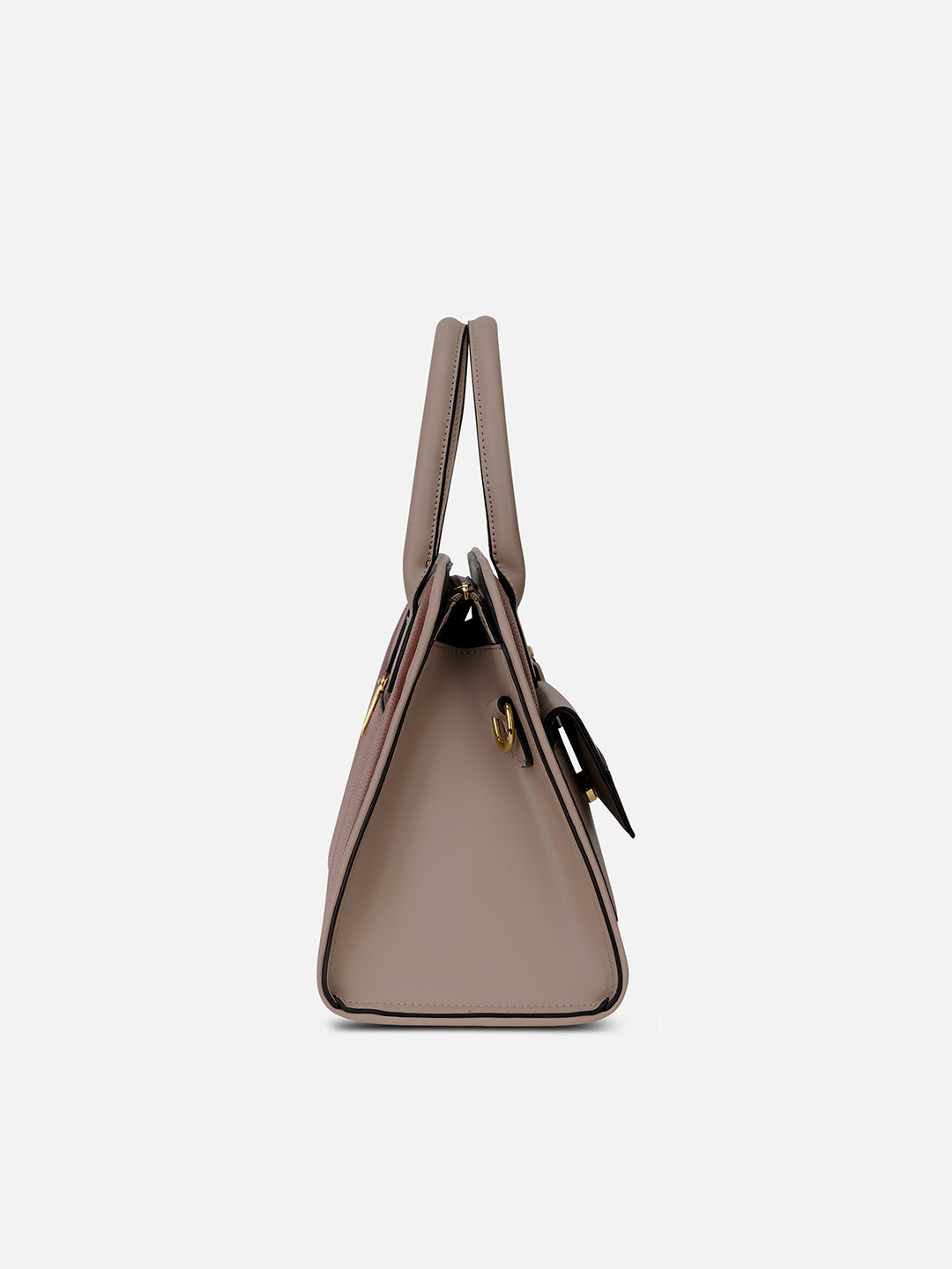 Tennisa Pocket Satchel Bag Tan