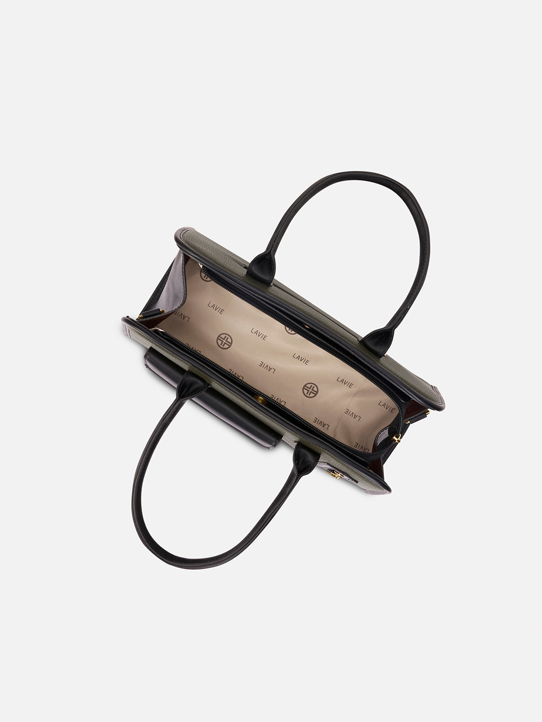 Tennisa Pocket Satchel Bag Olive