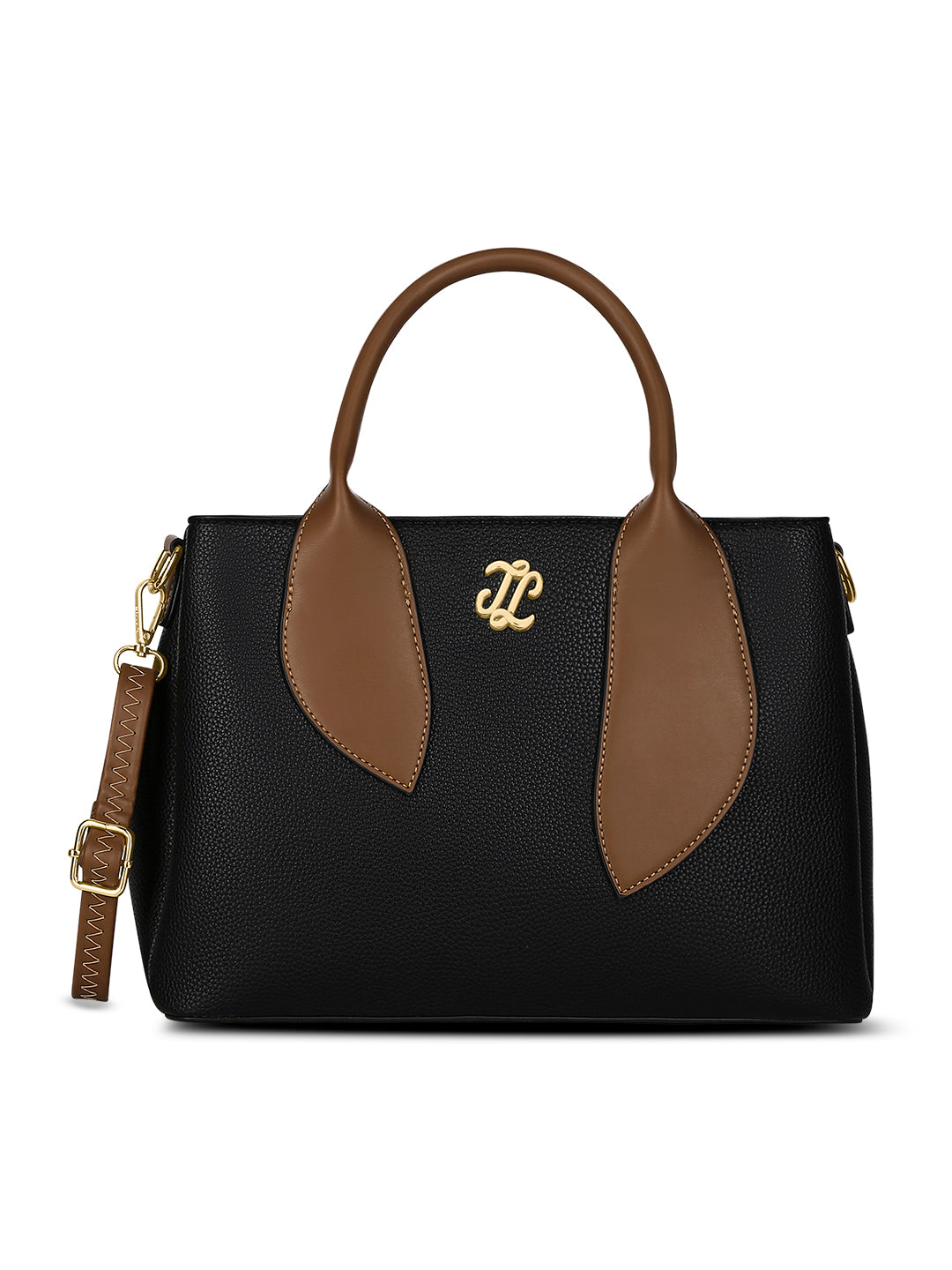 Sabria 3C Satchel Bag Black