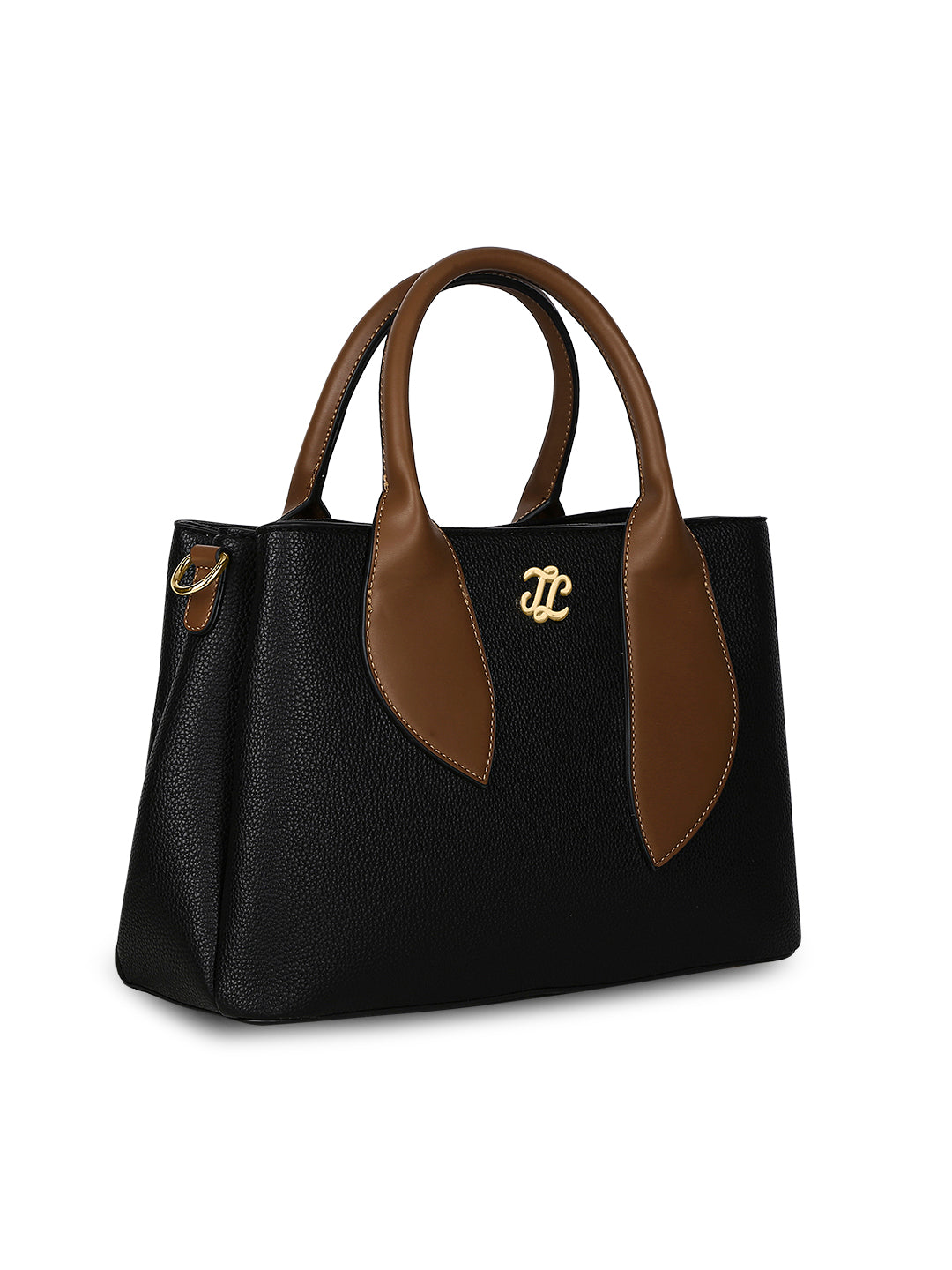 Sabria 3C Satchel Bag Black