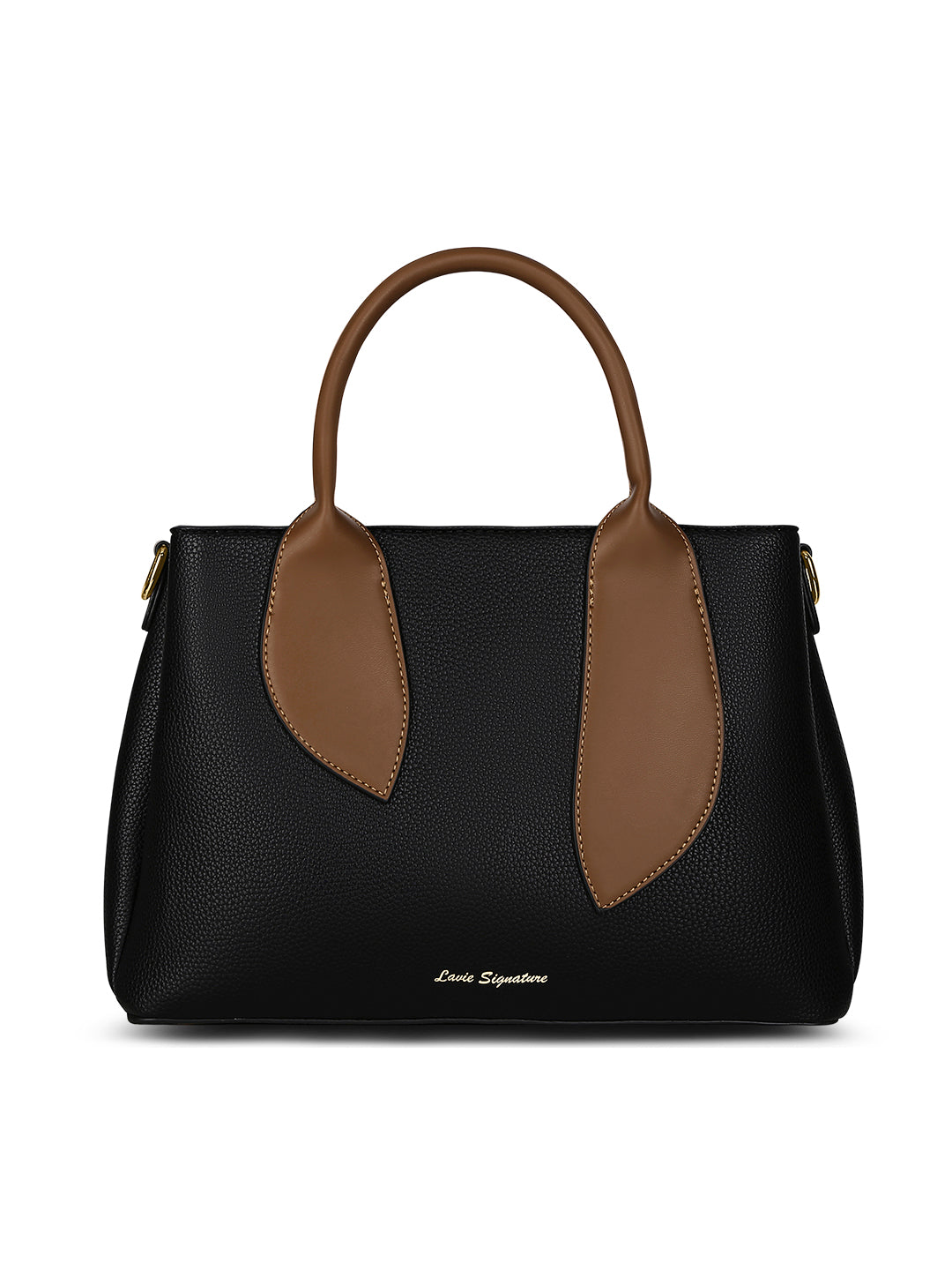 Sabria 3C Satchel Bag Black