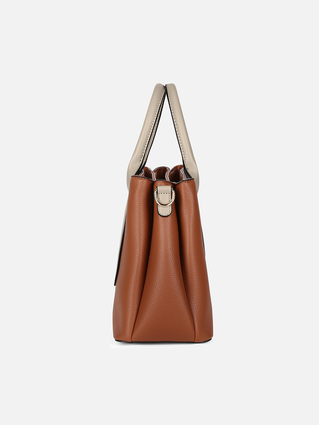 Sabria 3C Satchel Bag Tan
