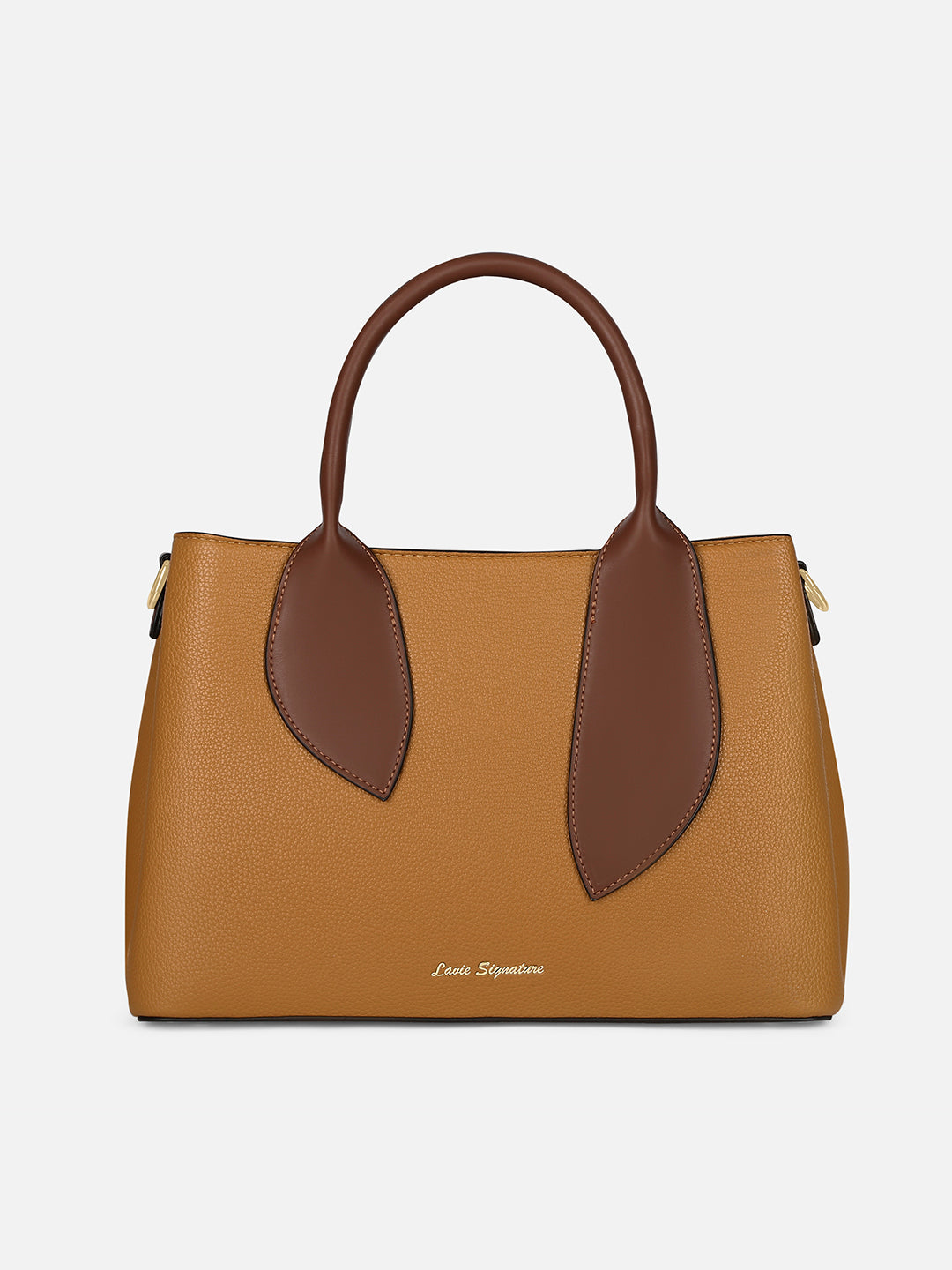 Sabria 3C Satchel Bag Ocher