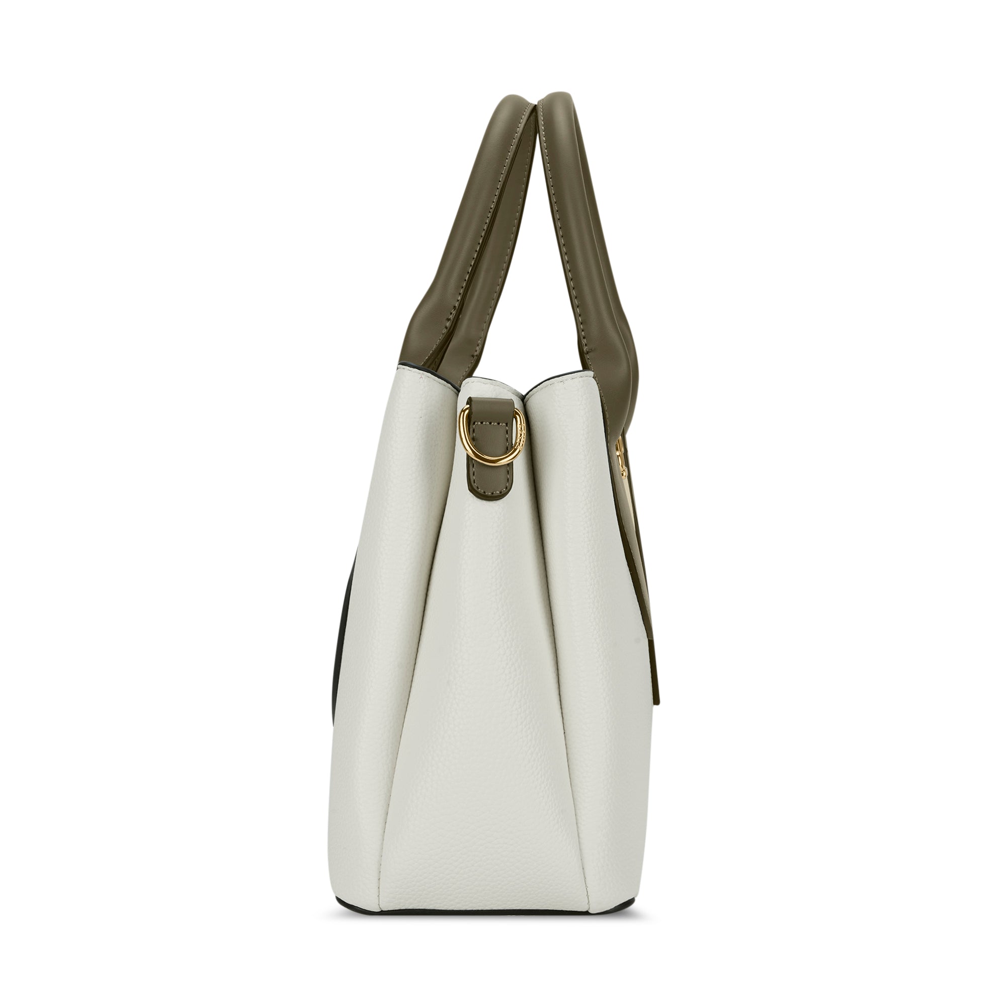 Sabria 3C Satchel Bag Off White