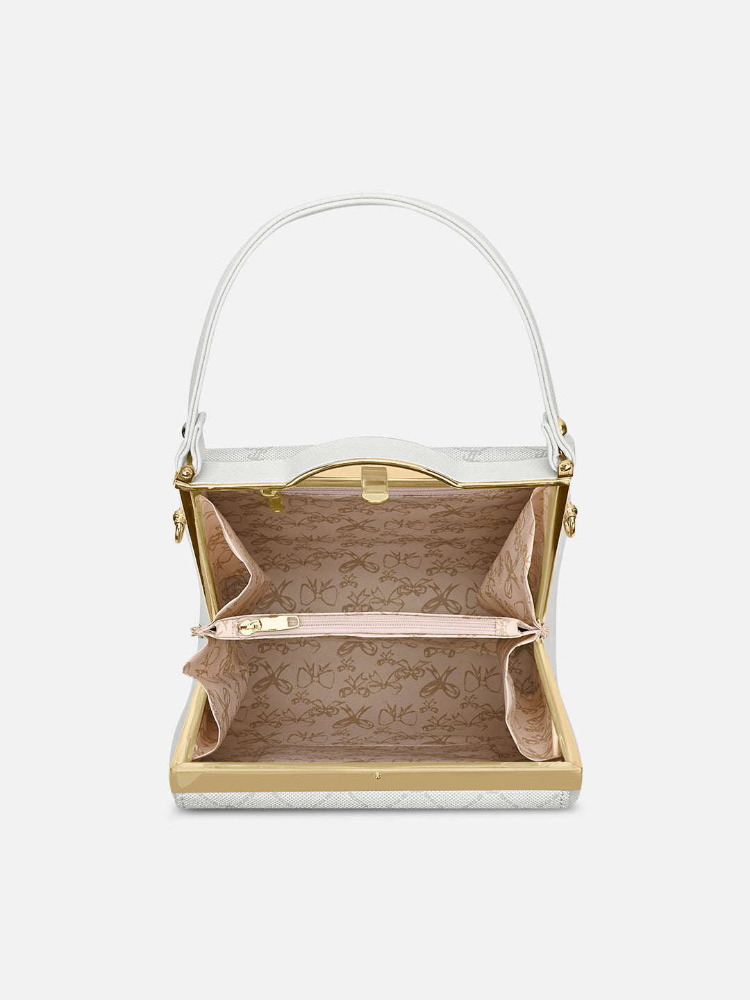 Mono Joff Small Frame Bag Ivory