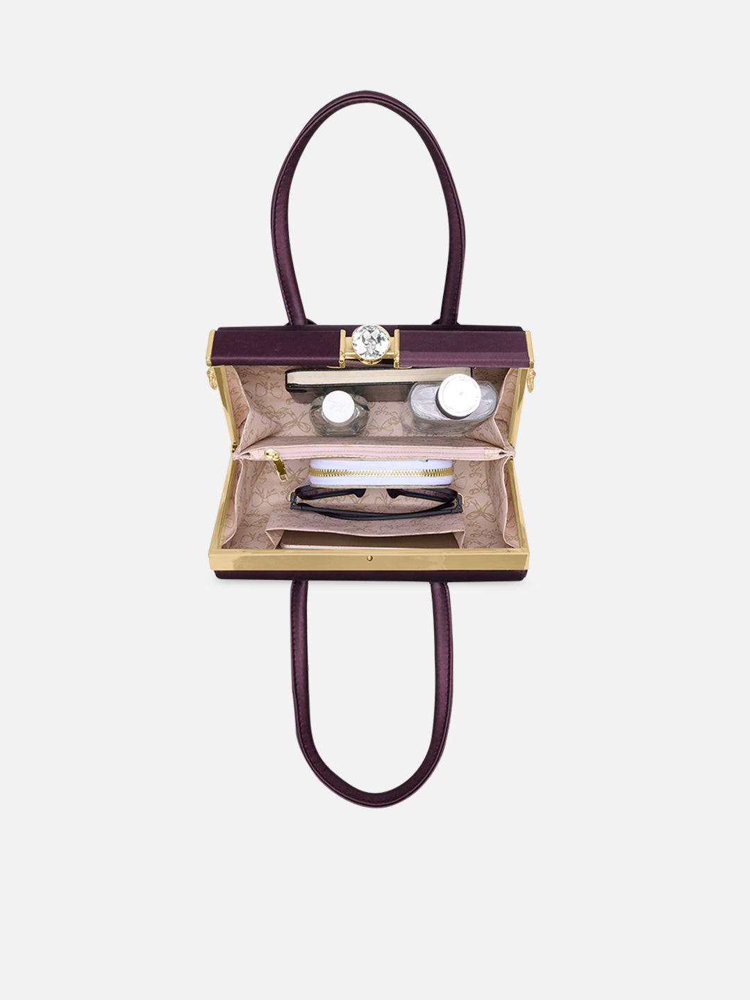 Gazelle Small Frame Bag Wine