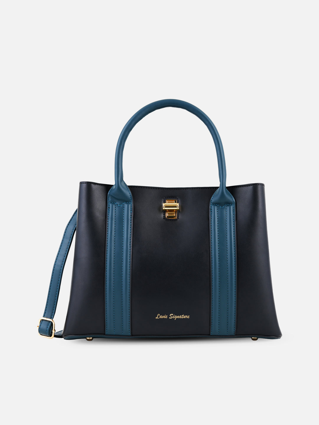 Juniper Medium Black Satchel Bag