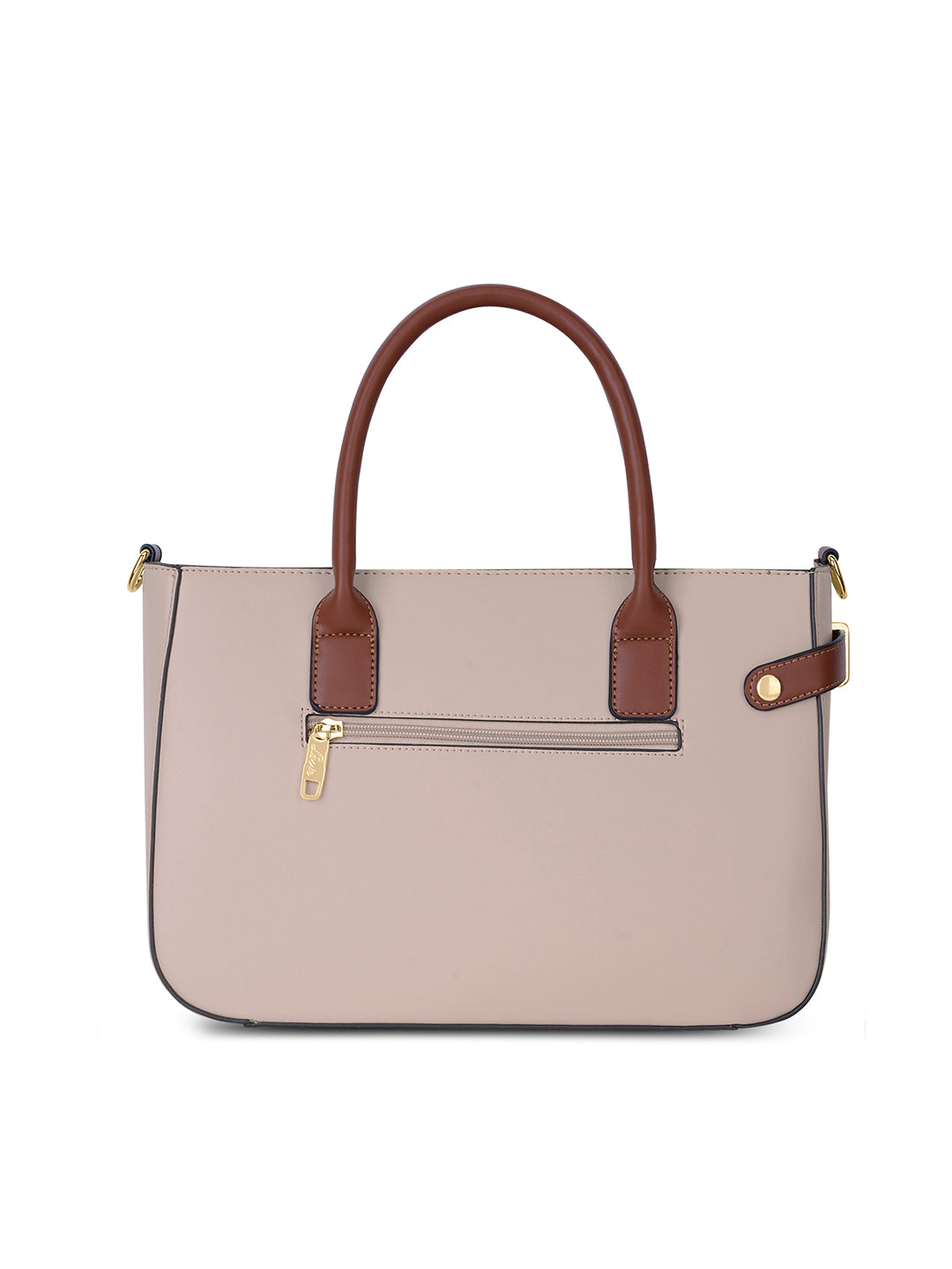 Astoria Satchel Bag Beige