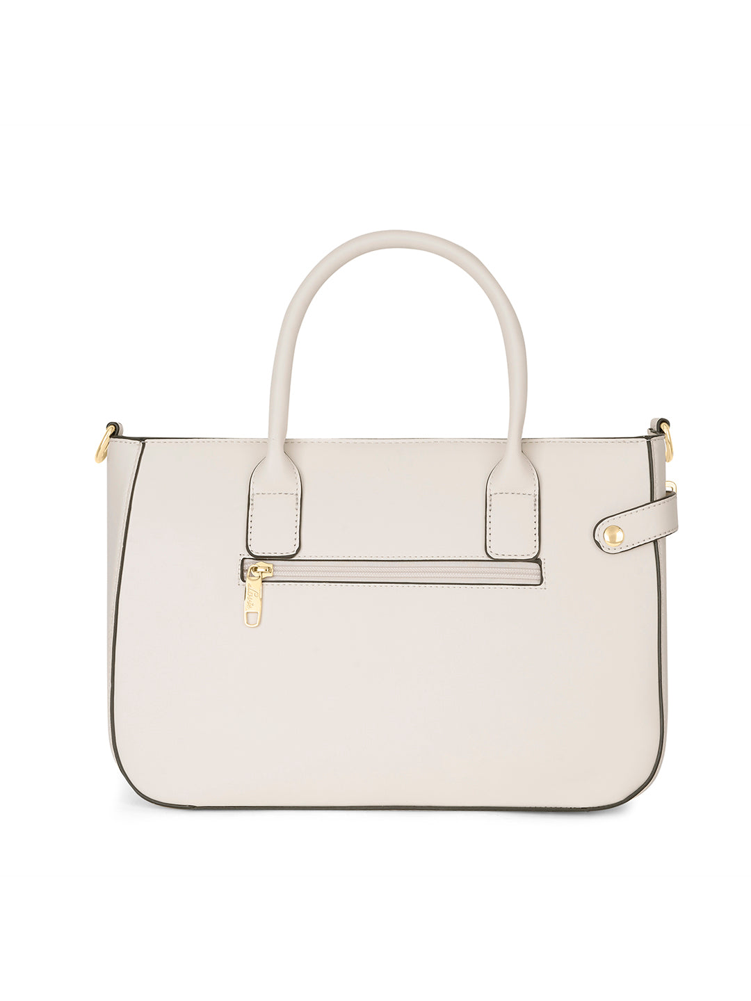 Astoria Satchel Bag Off White