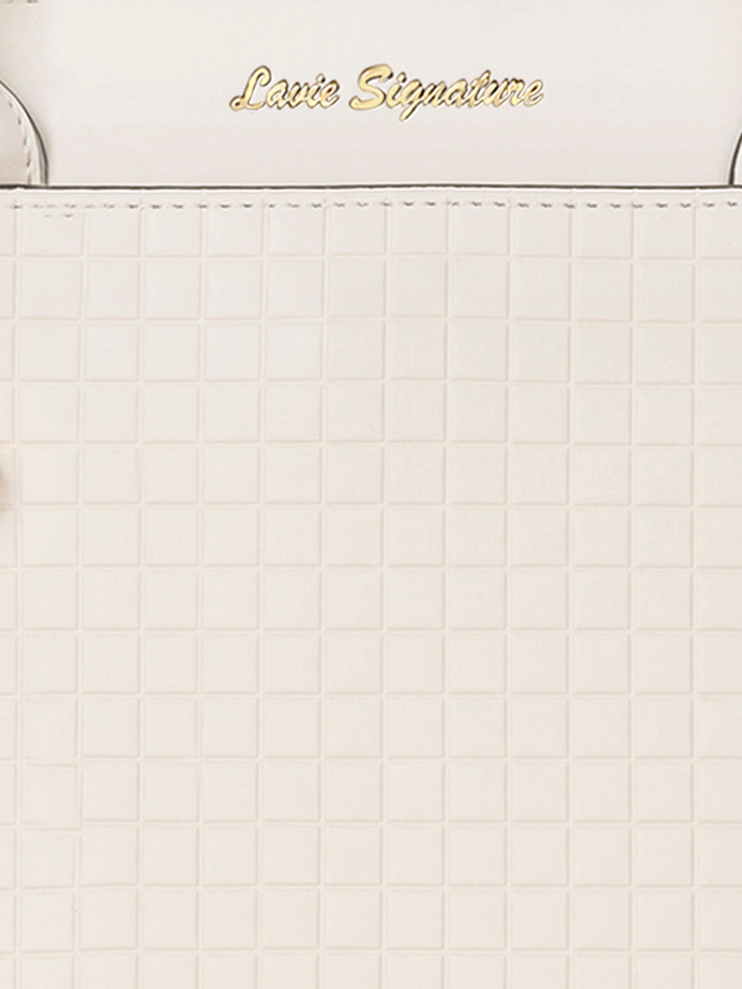 Astoria Satchel Bag Off White