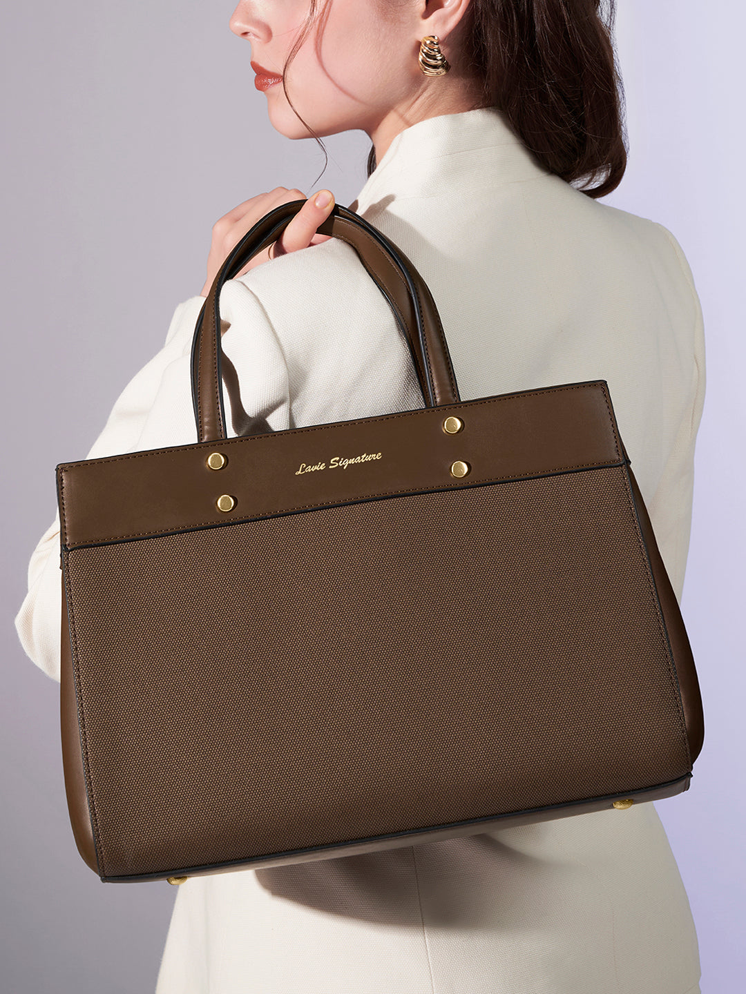 Hamilton Satchel Bag Brown
