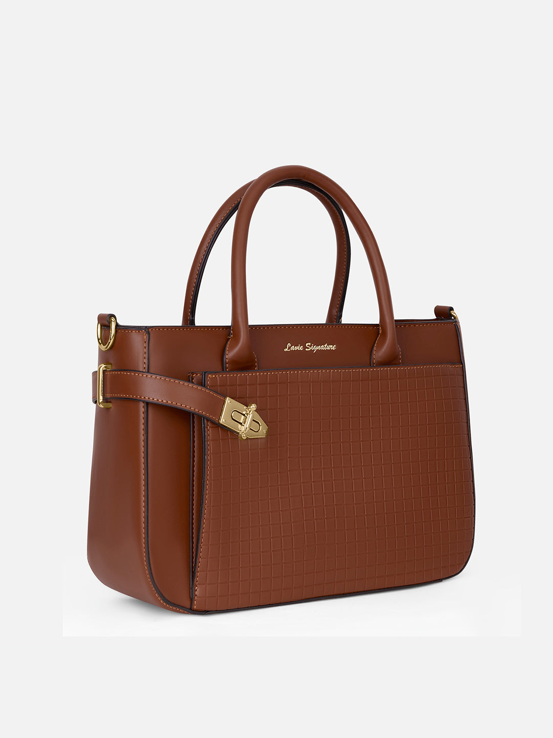 Hamilton Satchel Bag Tan