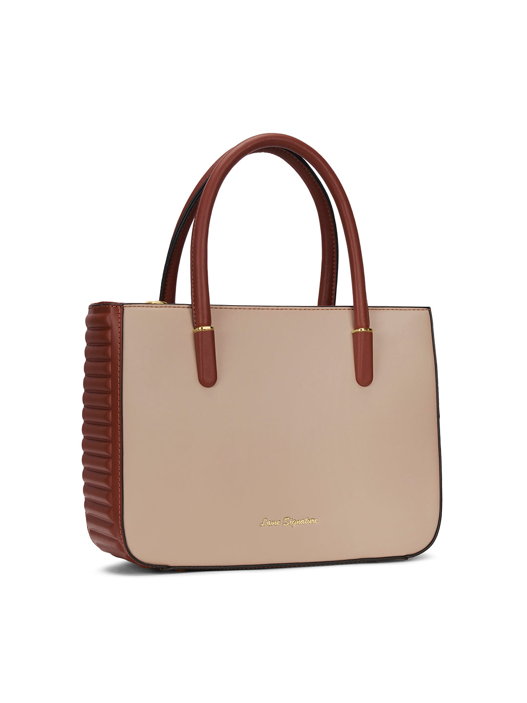 Maple Satchel Bag Beige