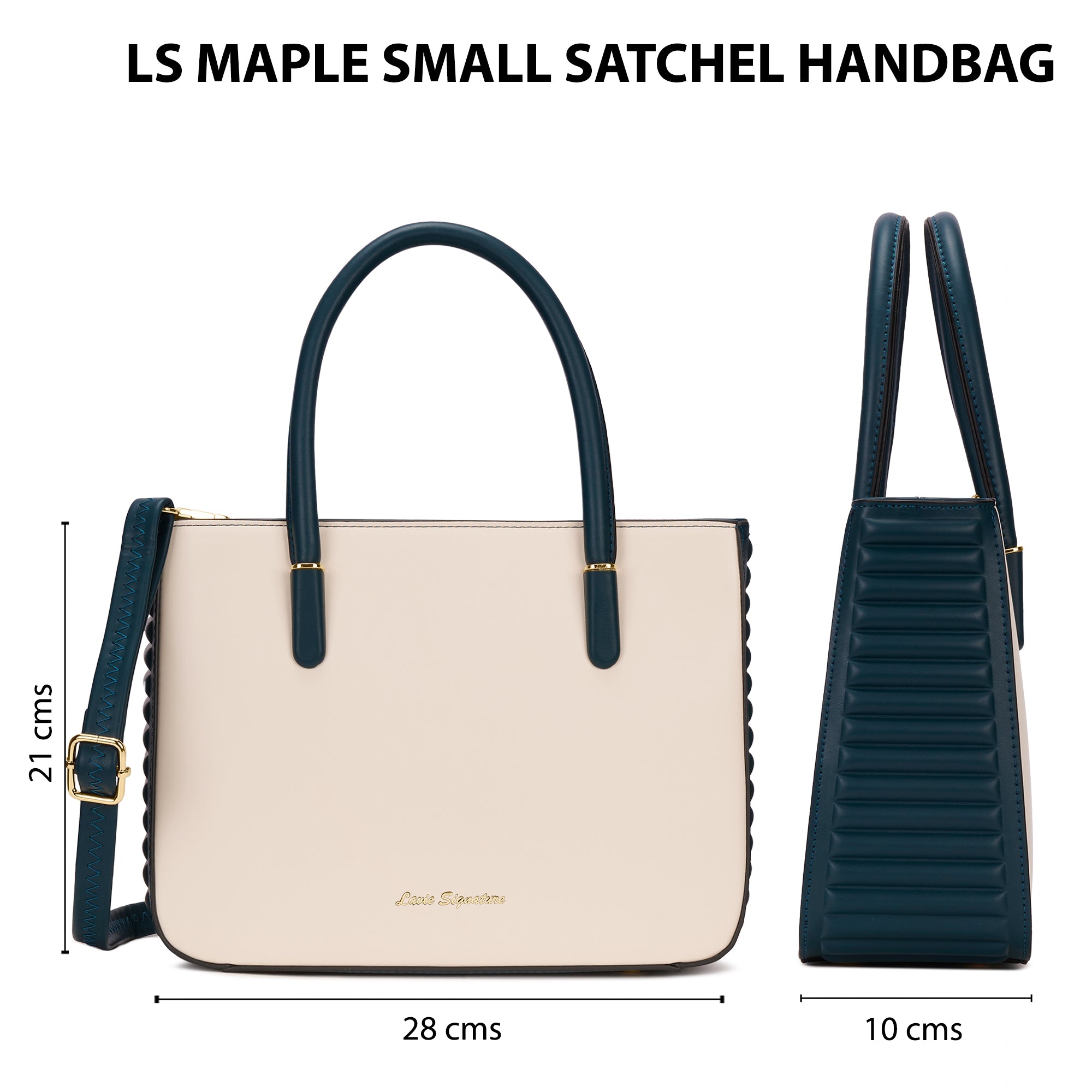 Maple Satchel Bag Off White