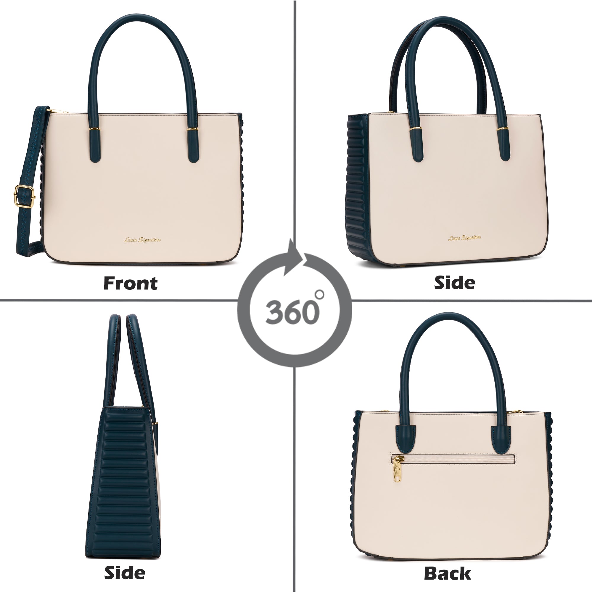 Maple Satchel Bag Off White