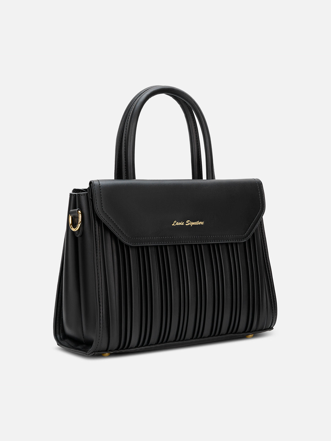 Austin Satchel Bag Black