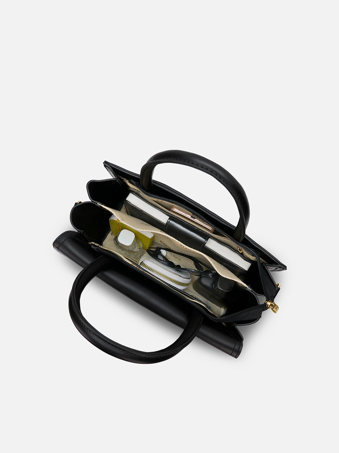 Austin Satchel Bag Black
