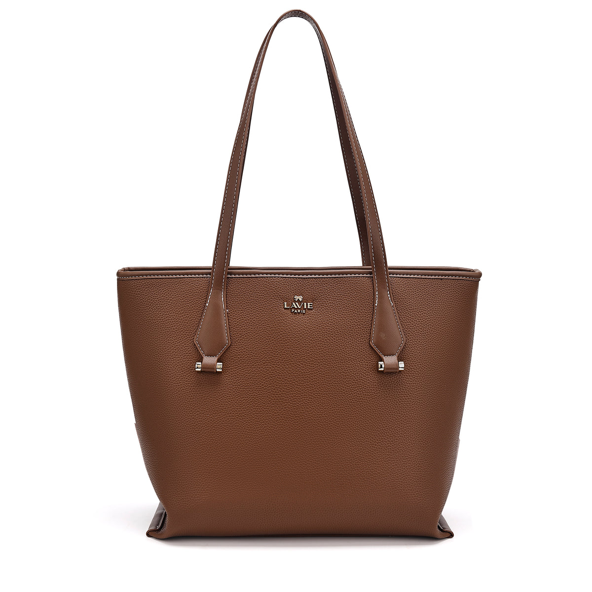 Soft Stacy Large Tan Tote Bag