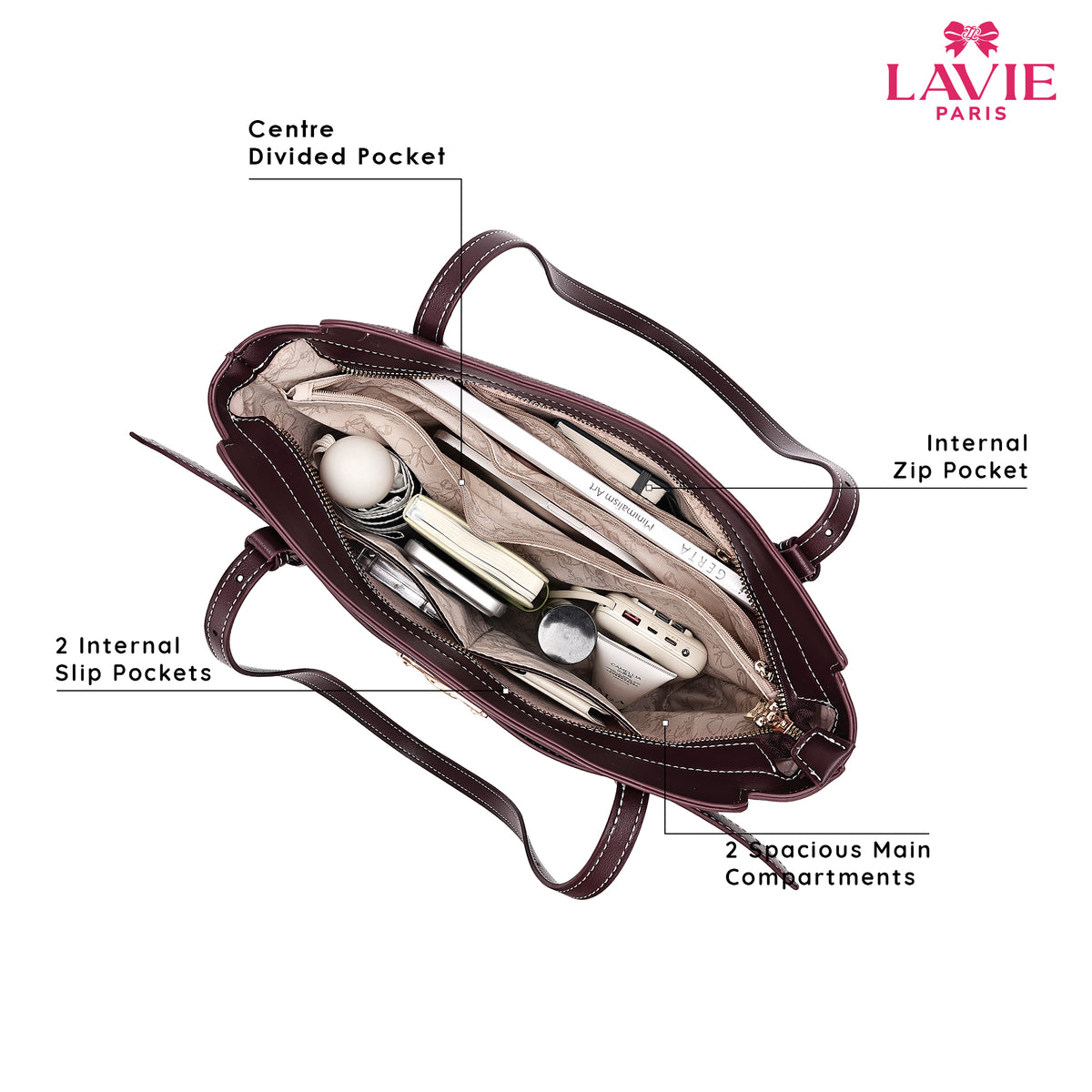Soft Steph Large Wine Tote Bag