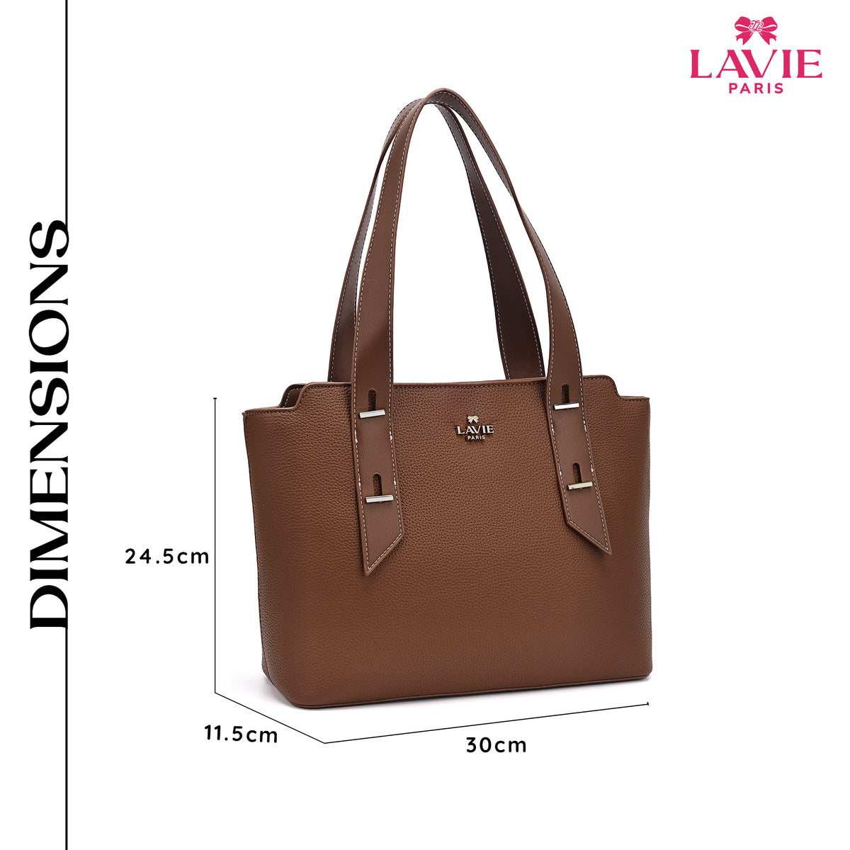 Soft Medium Tan Tote Bag