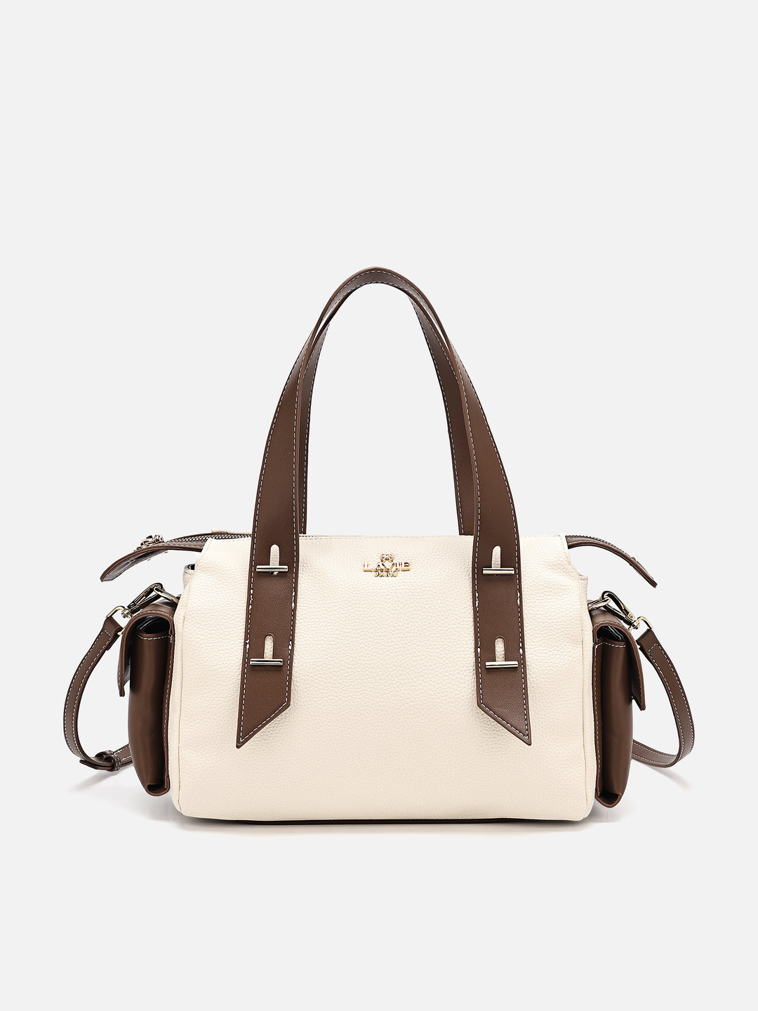 Soft Medium Off White Satchel Bag