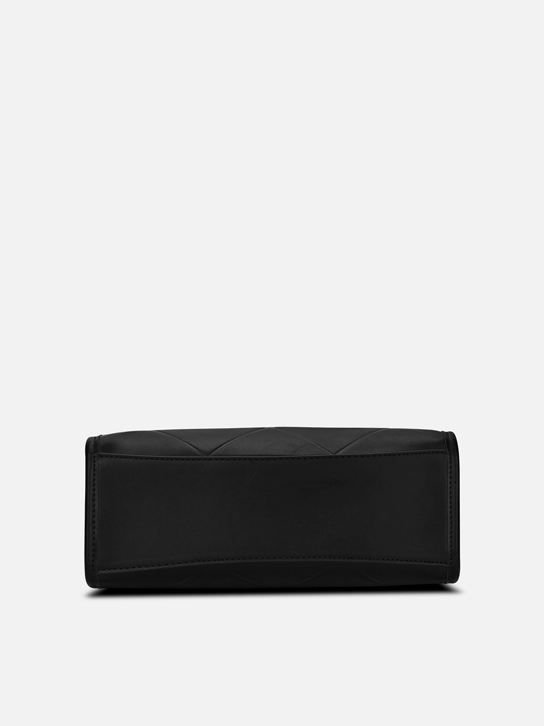 Mona26 Medium Box Satchel Bag Black