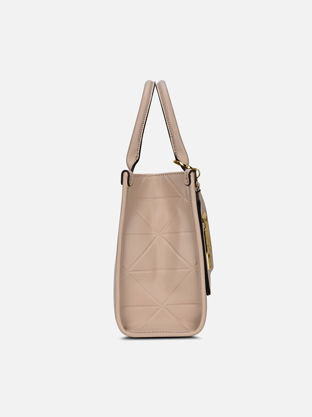 Mona26 Medium Box Satchel Bag Mocha