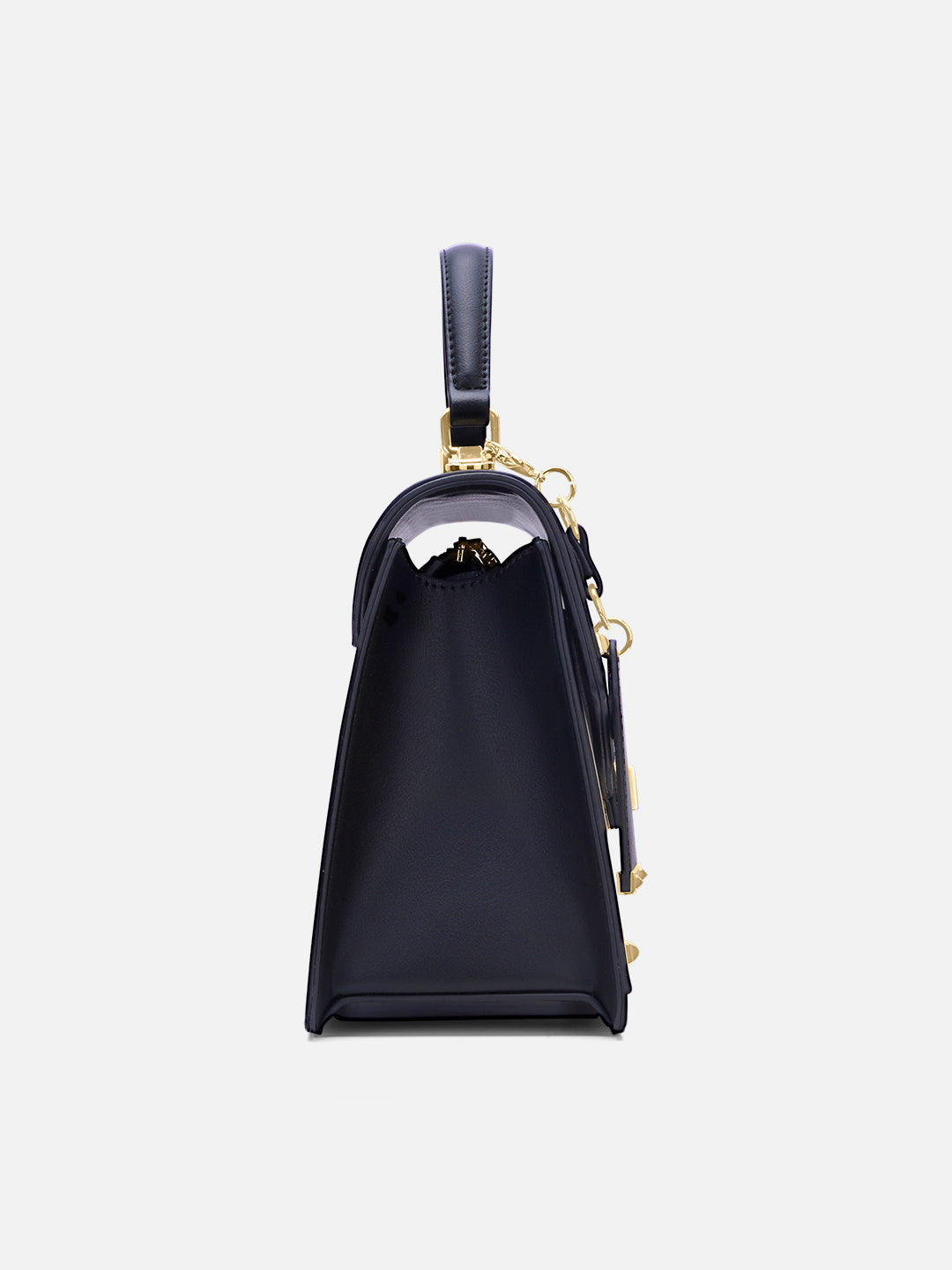 Ales Medium Flap Sling Bag Black