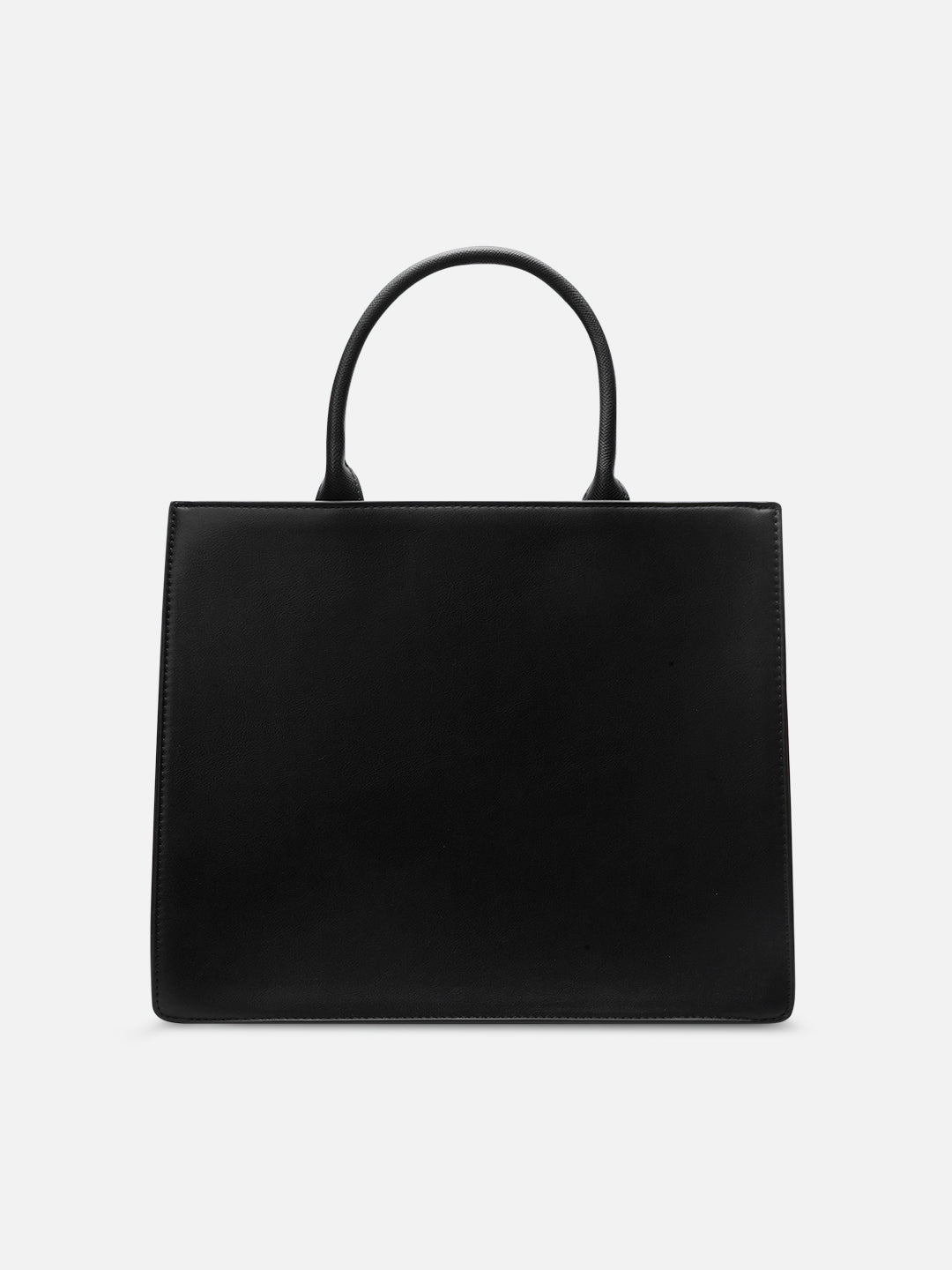 Louvre Large Chain Satchel Bag White