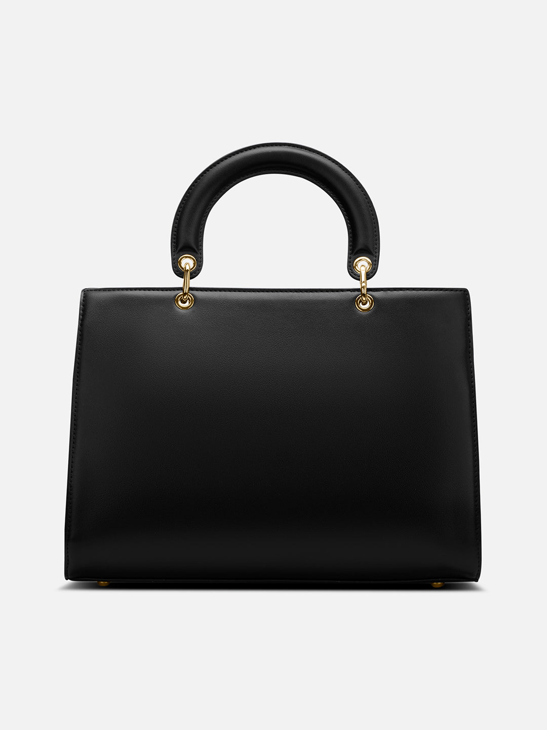 Pisa Box Large Satchel Bag Black