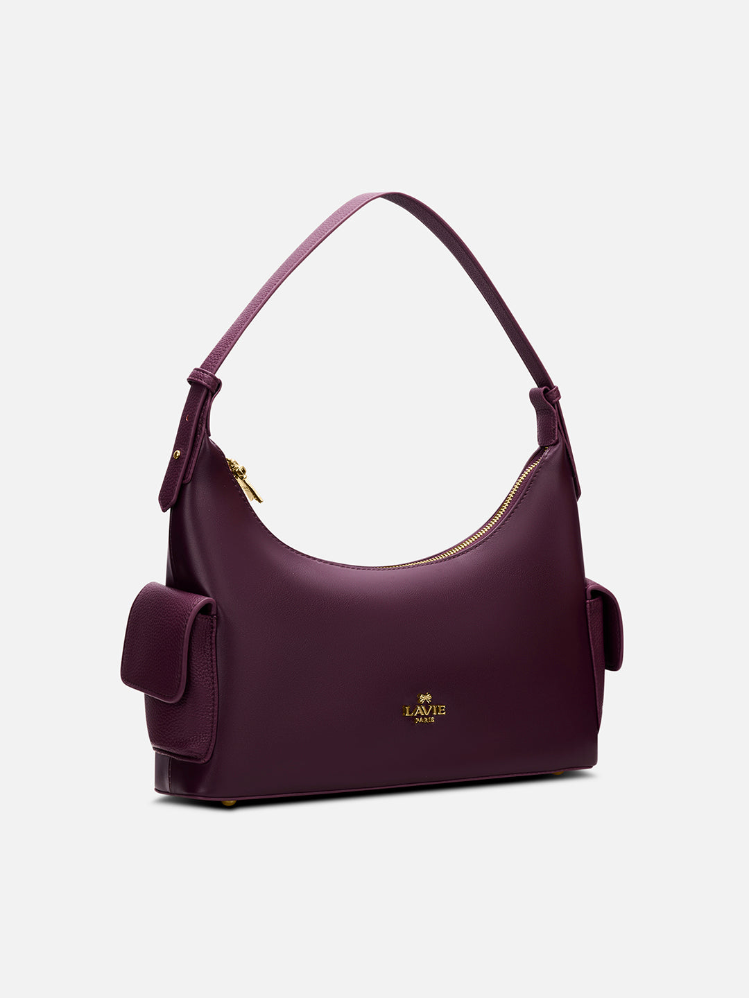 Pisa Medium Hobo Bag Wine