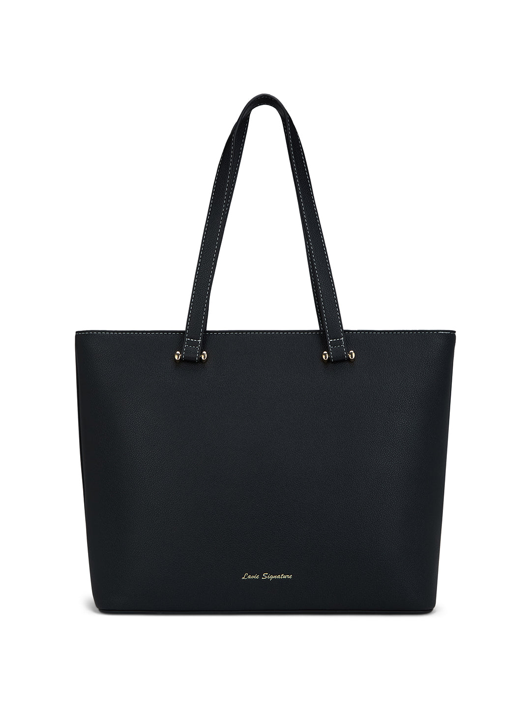 Tsina Large Tote Bag Black