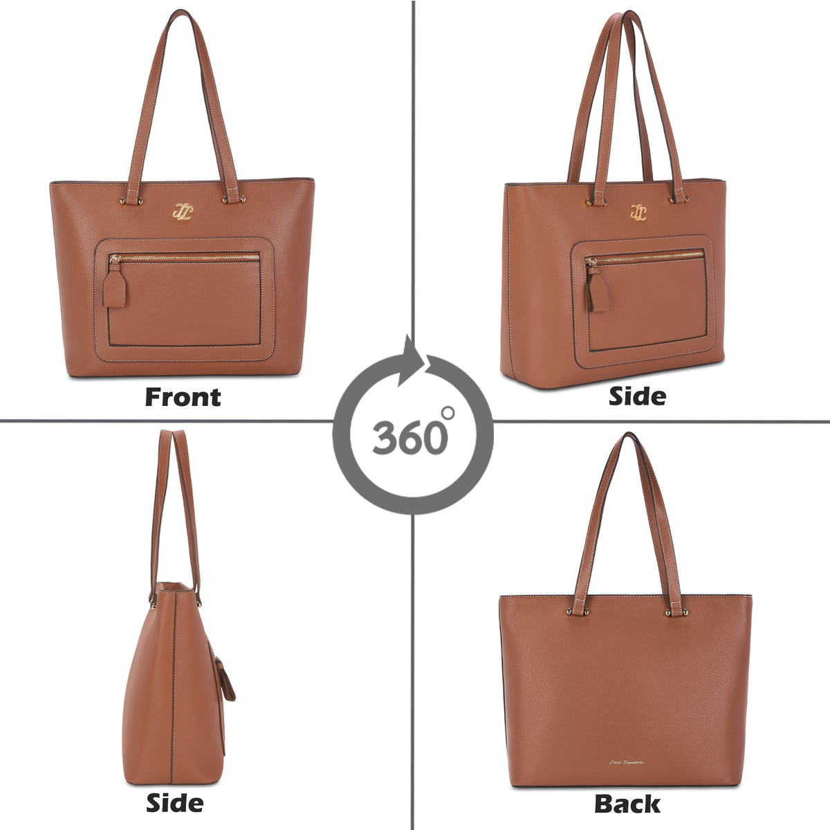 Tsina Large Tote Bag Tan