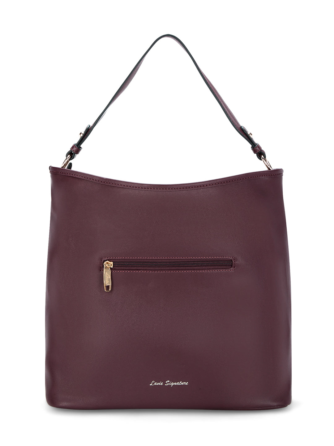 Thielsen Large Hobo Maroon