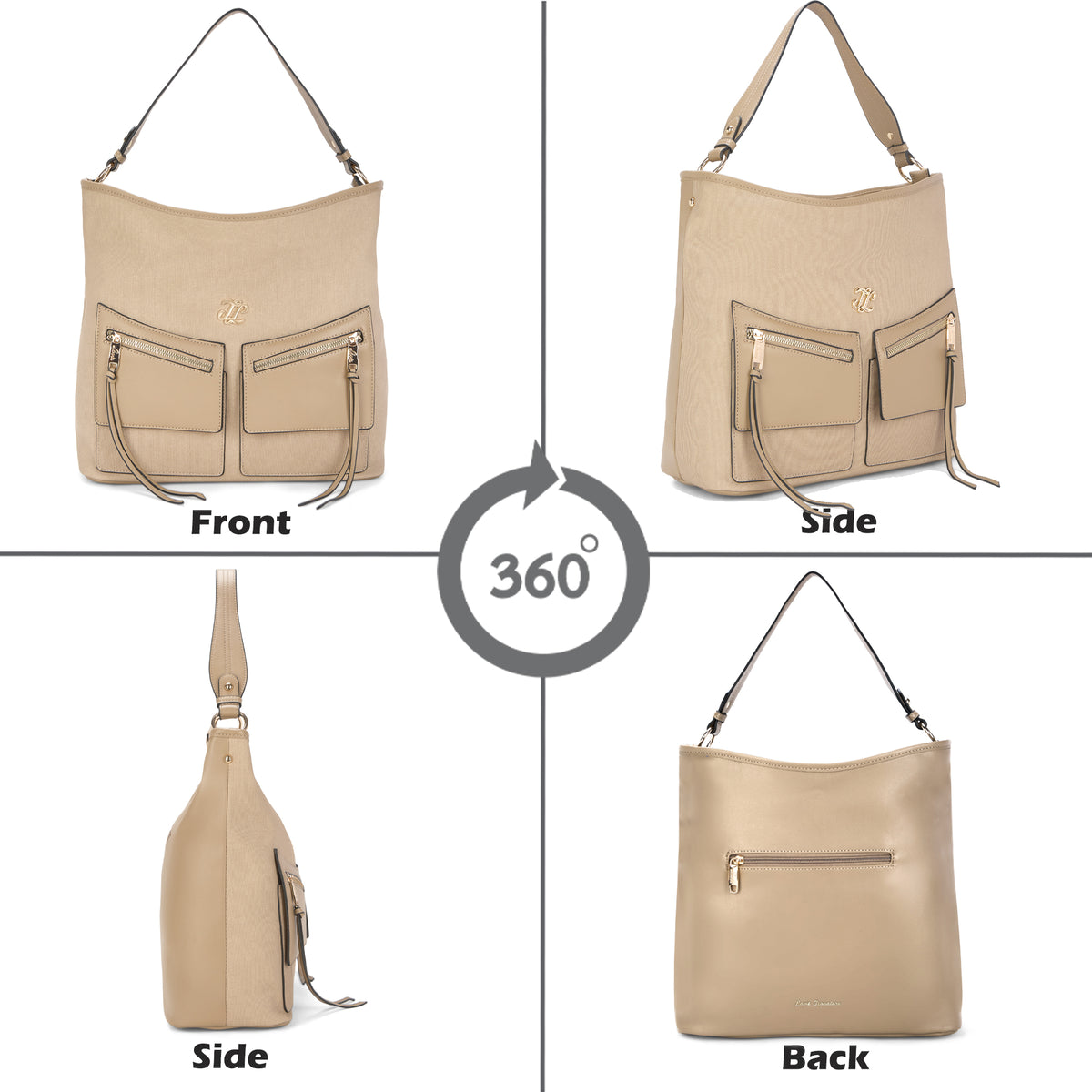 Thielsen Large Hobo Beige