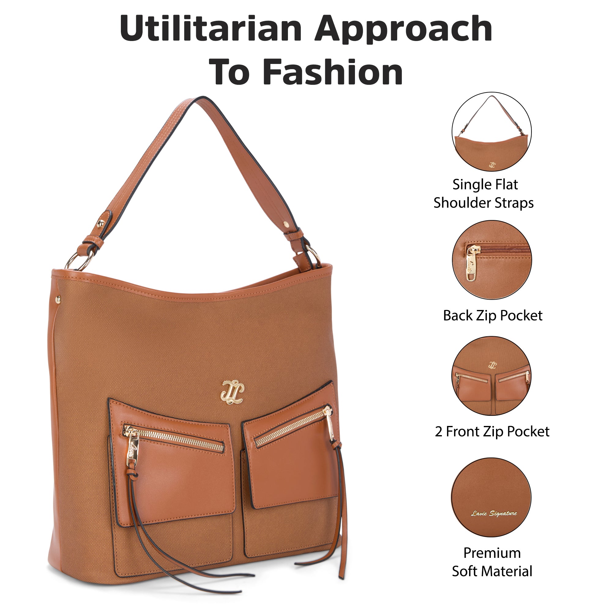 Thielsen Large Hobo Tan