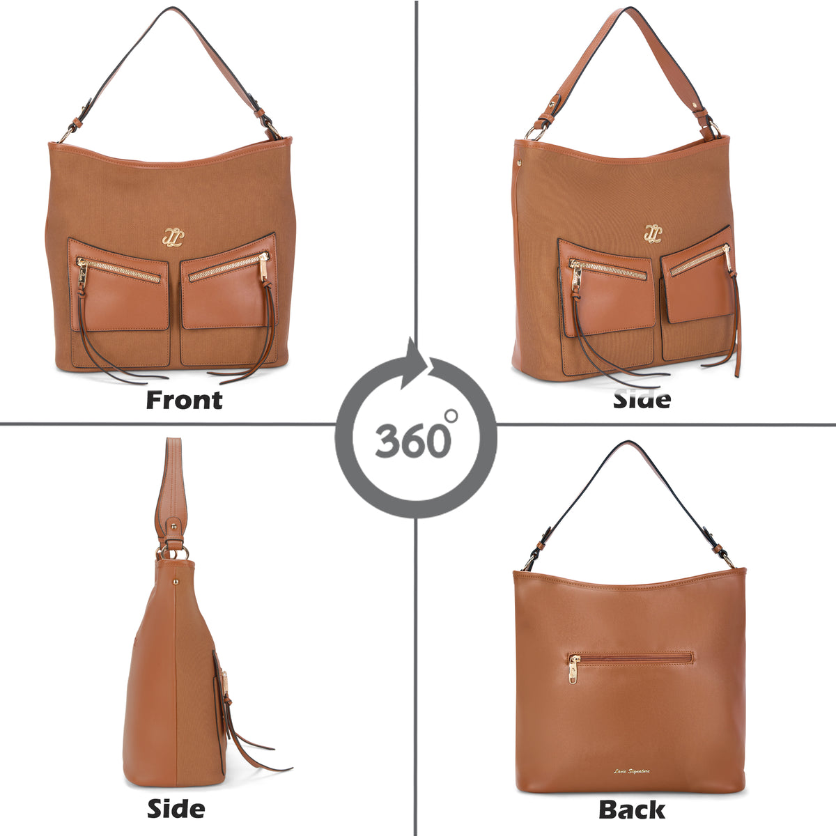 Thielsen Large Hobo Tan