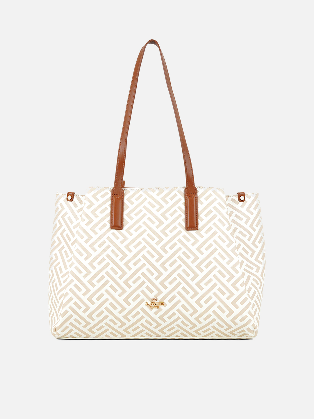 Mono Ll Mark 3 Compartment Large Pearl Laptop Handbag