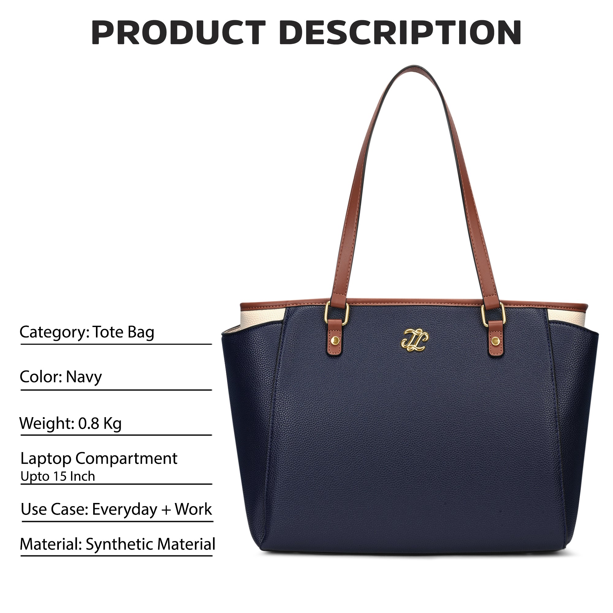 Ls Lincoln26 Large Tote Bag