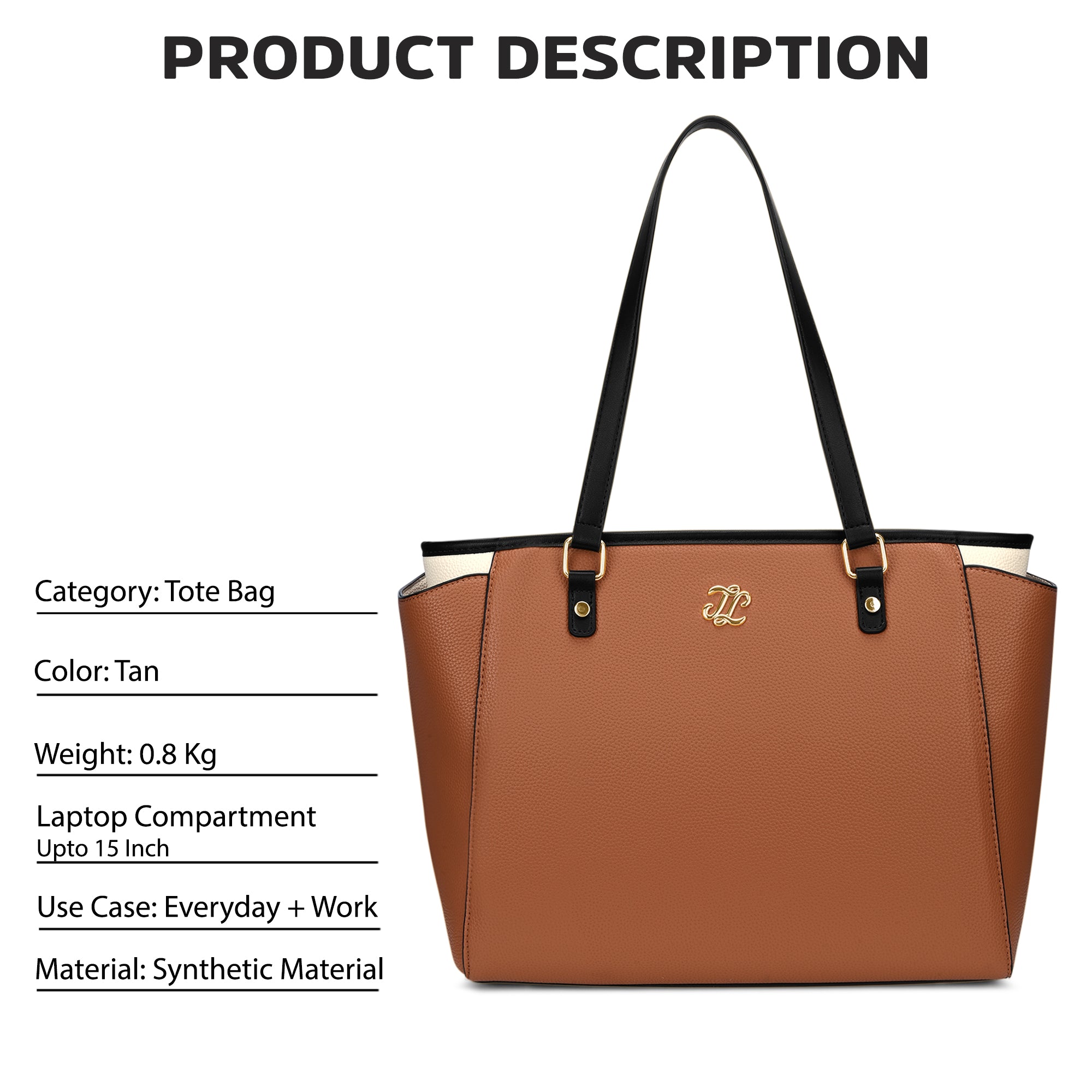 Ls Lincoln26 Large Tote Bag