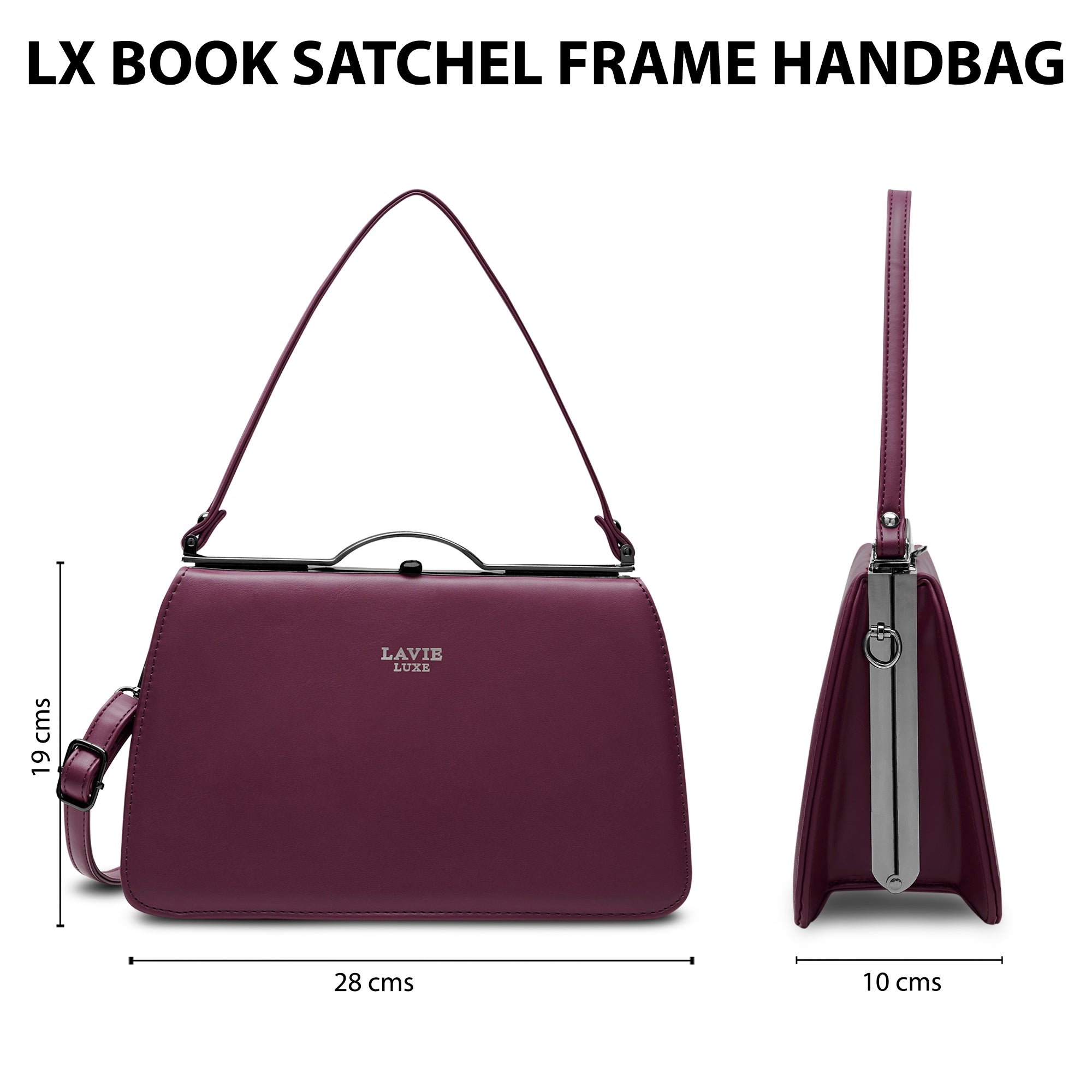 Book Satchel Bag Frame Bag