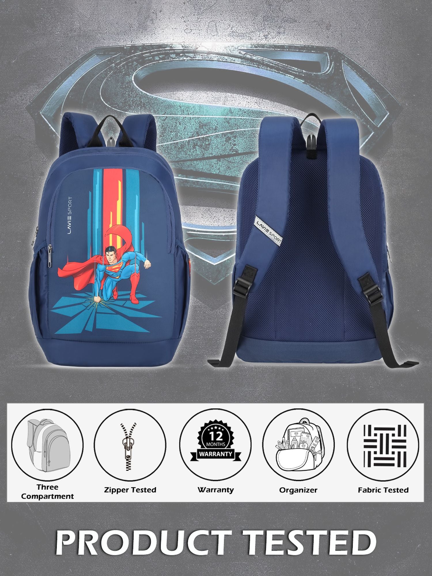 lavie-sport-superman-axel-33l-casual-laptop-backpack-for-boys-&-girls-navy-navy-medium