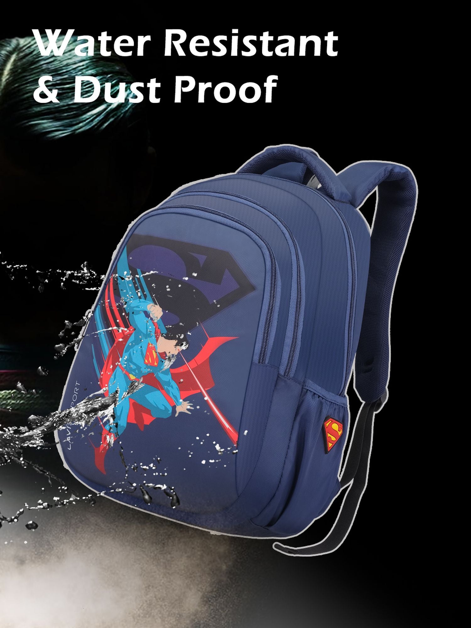 Lavie Sport 22L Ledge Casual Backpack for Girls and Boys|Men & Women Red